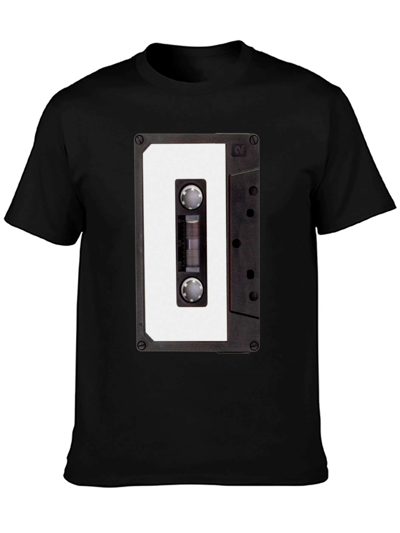 Retro Cassette Tape Graphic T-Shirt