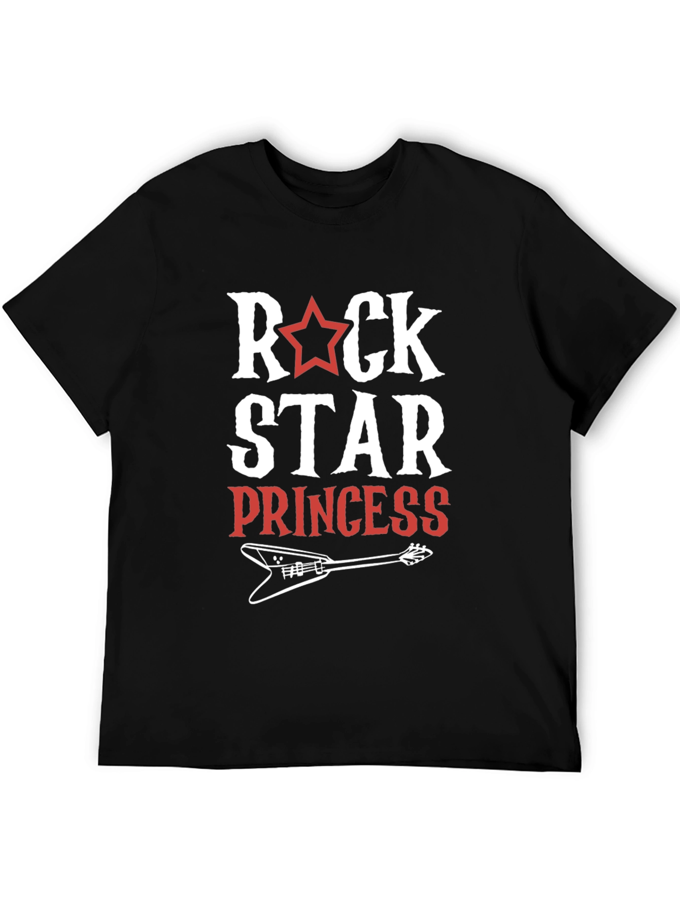 Rock Star Princess Black T-Shirt