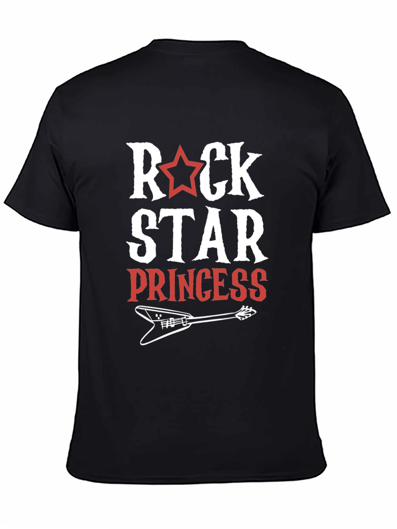 Rock Star Princess Black T-Shirt