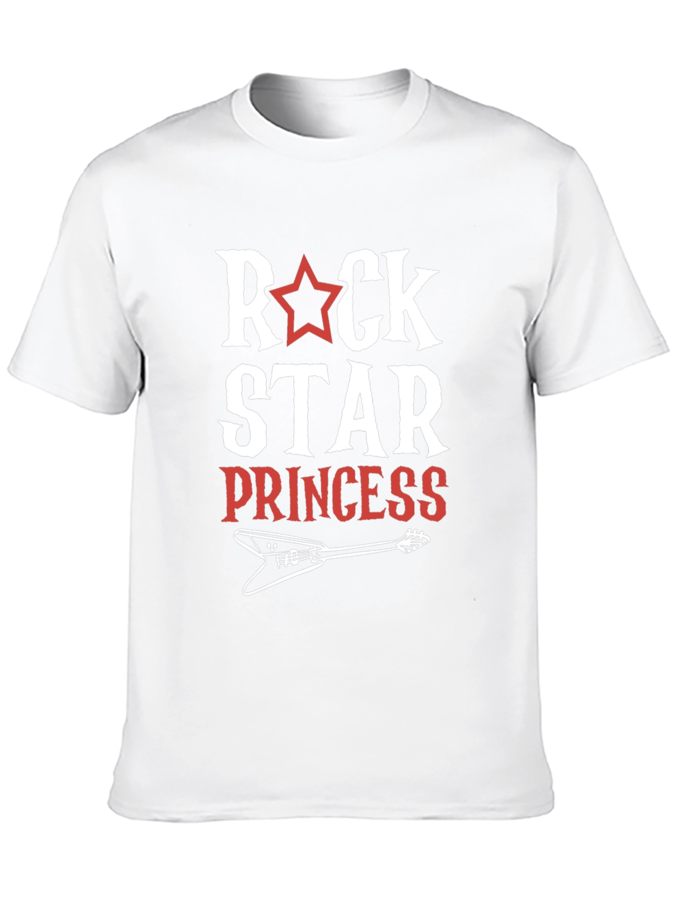 Rock Star Princess Black T-Shirt