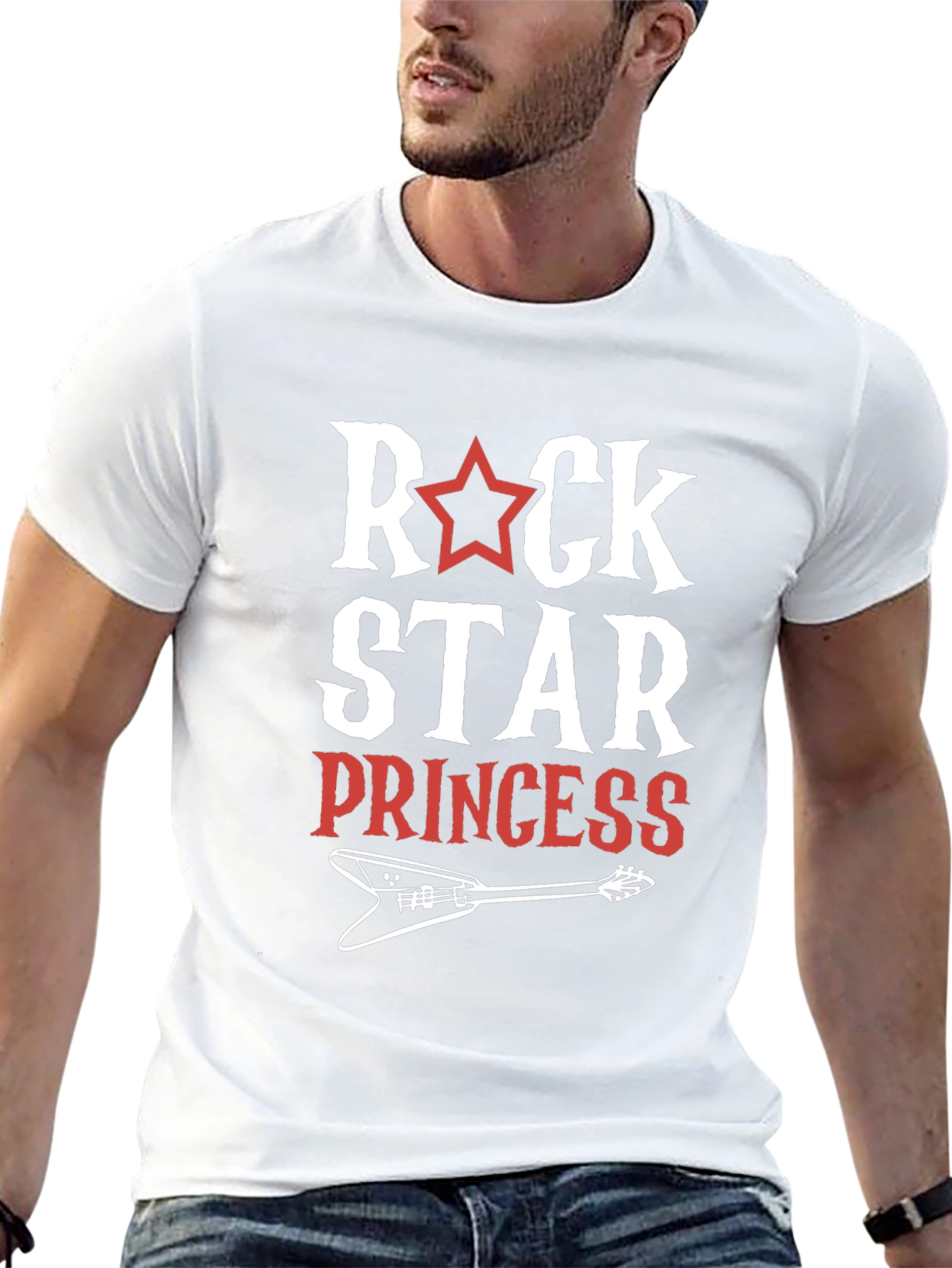 Rock Star Princess Black T-Shirt