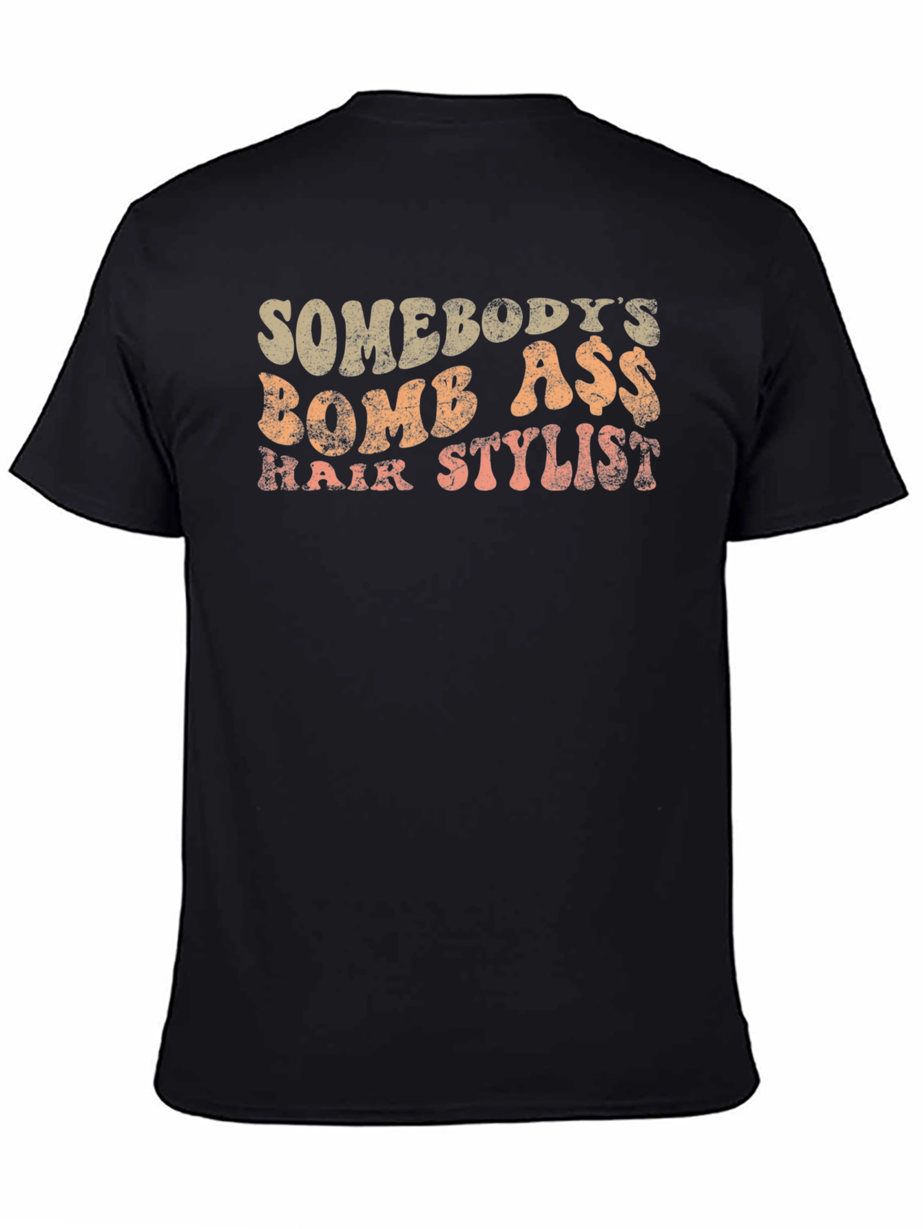 Bomb Ass Hair Stylist Graphic T-Shirt
