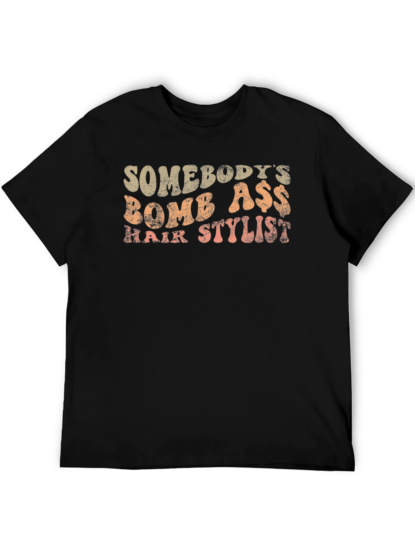 Bomb Ass Hair Stylist Graphic T-Shirt