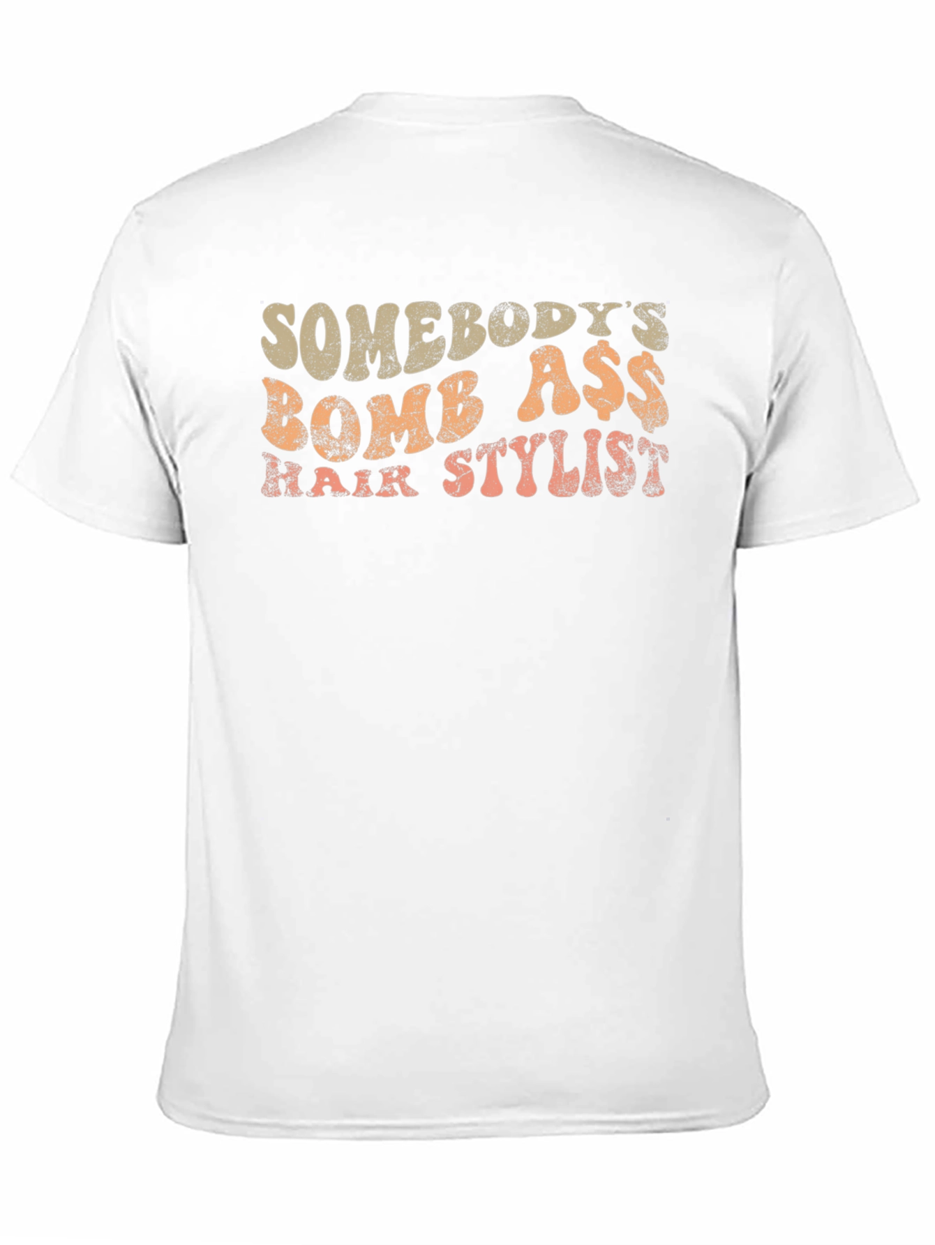 Bomb Ass Hair Stylist Graphic T-Shirt