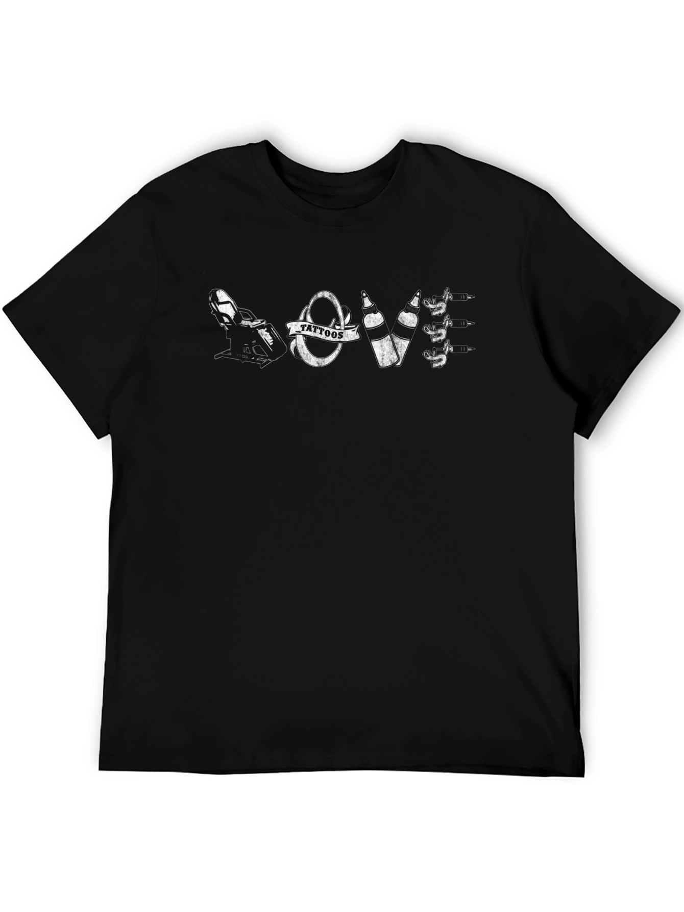 Tattoo Artist Graphic T-Shirt - Black Cotton Tee
