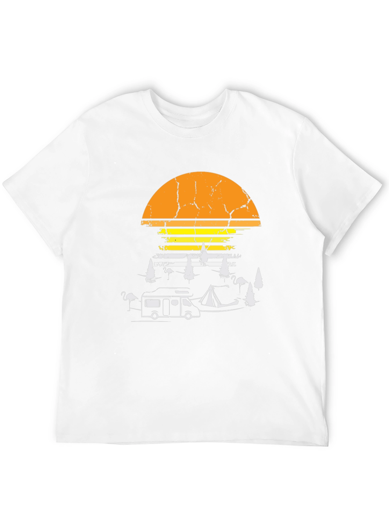 Camping Sunset T-Shirt
