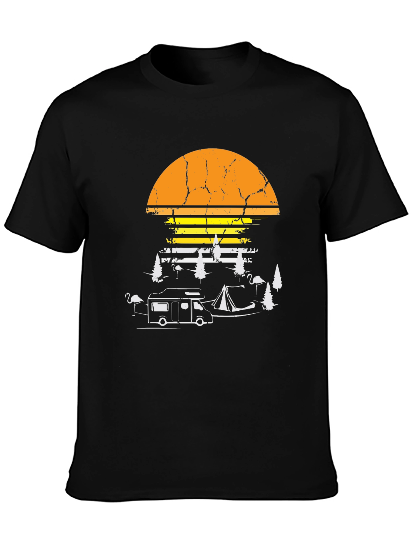 Camping Sunset T-Shirt