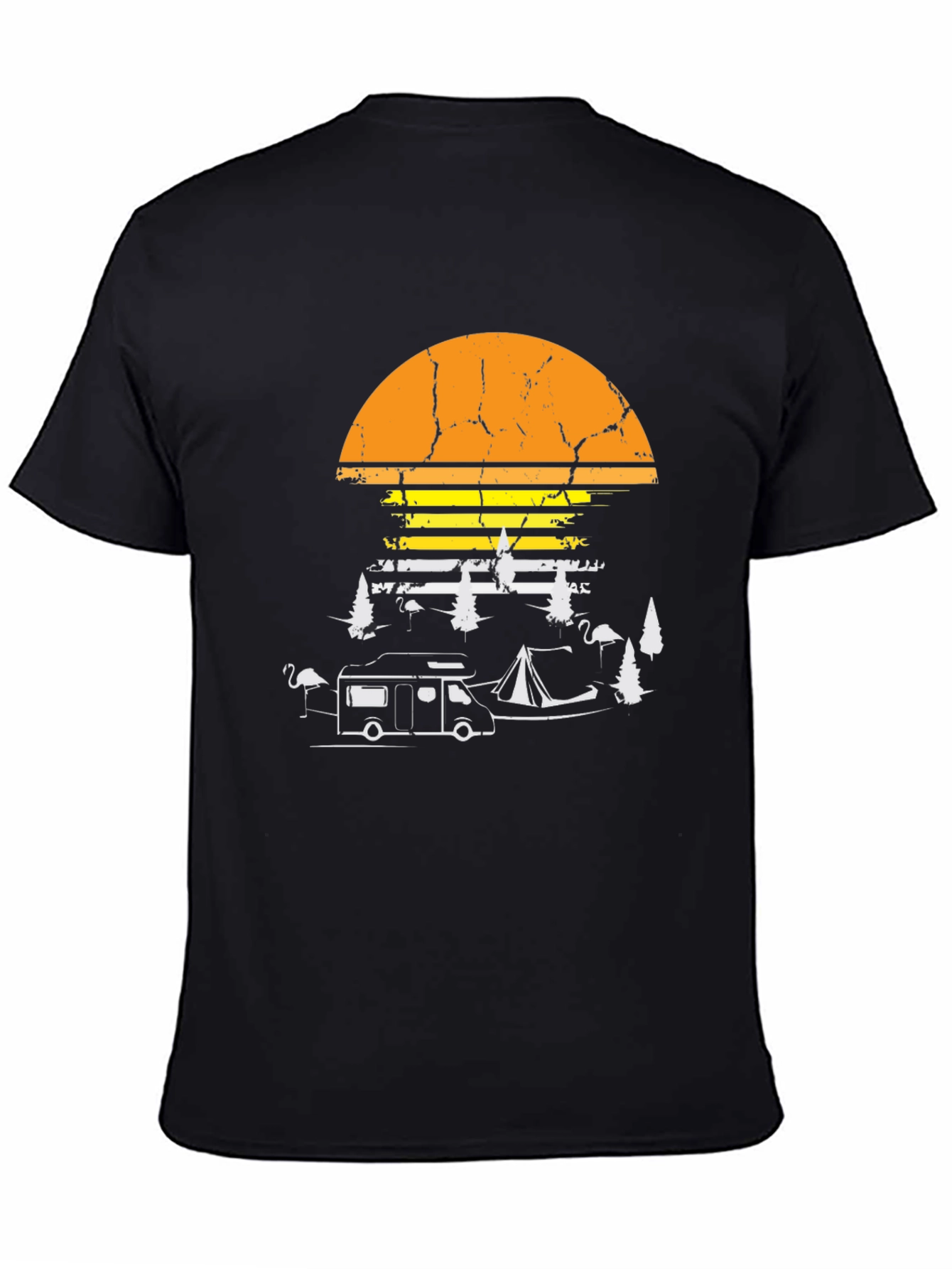 Camping Sunset T-Shirt