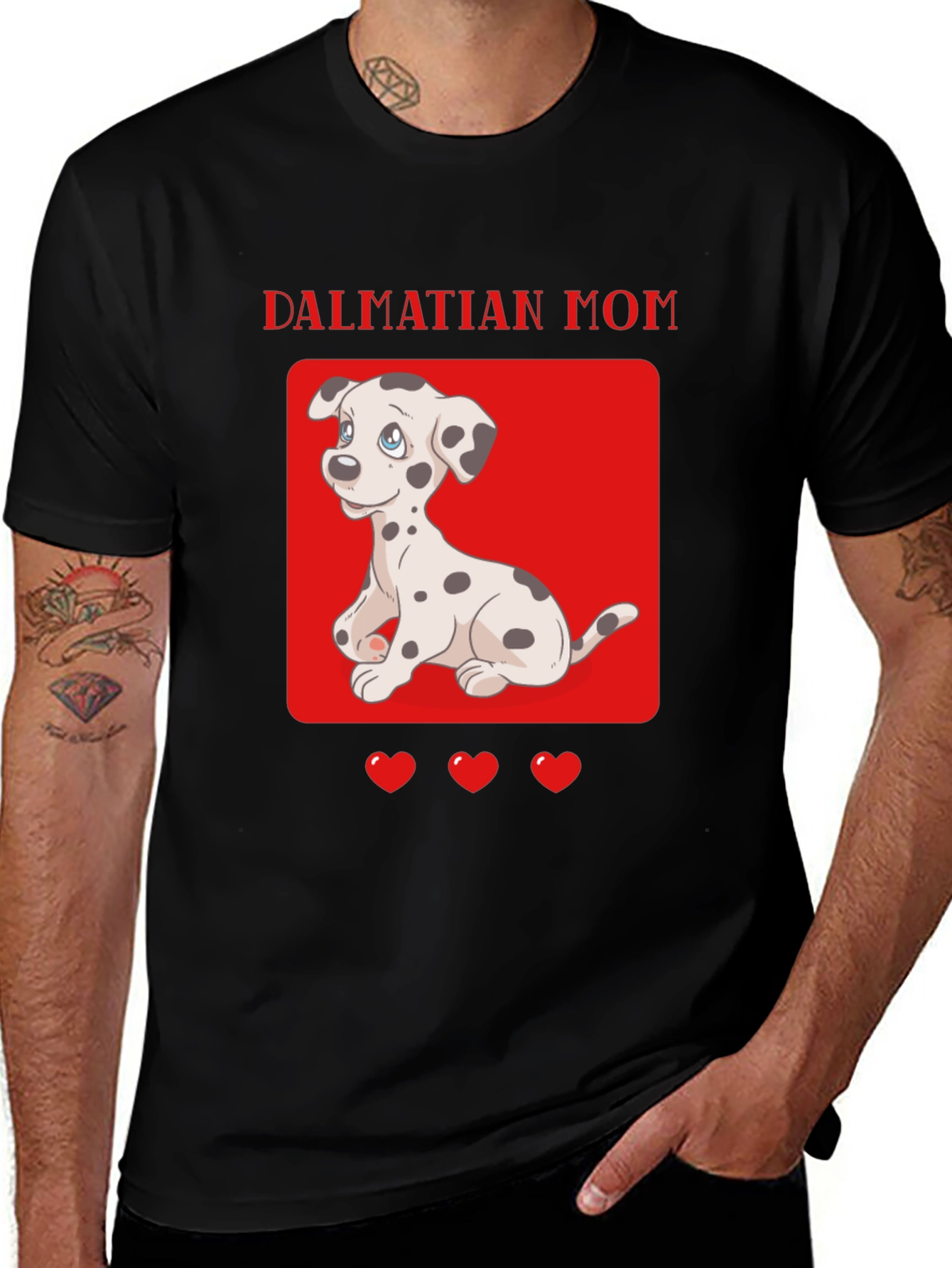 Dalmatian Mom Graphic Tee