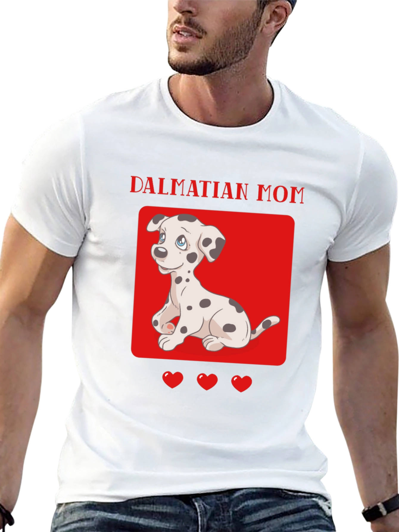 Dalmatian Mom Graphic Tee