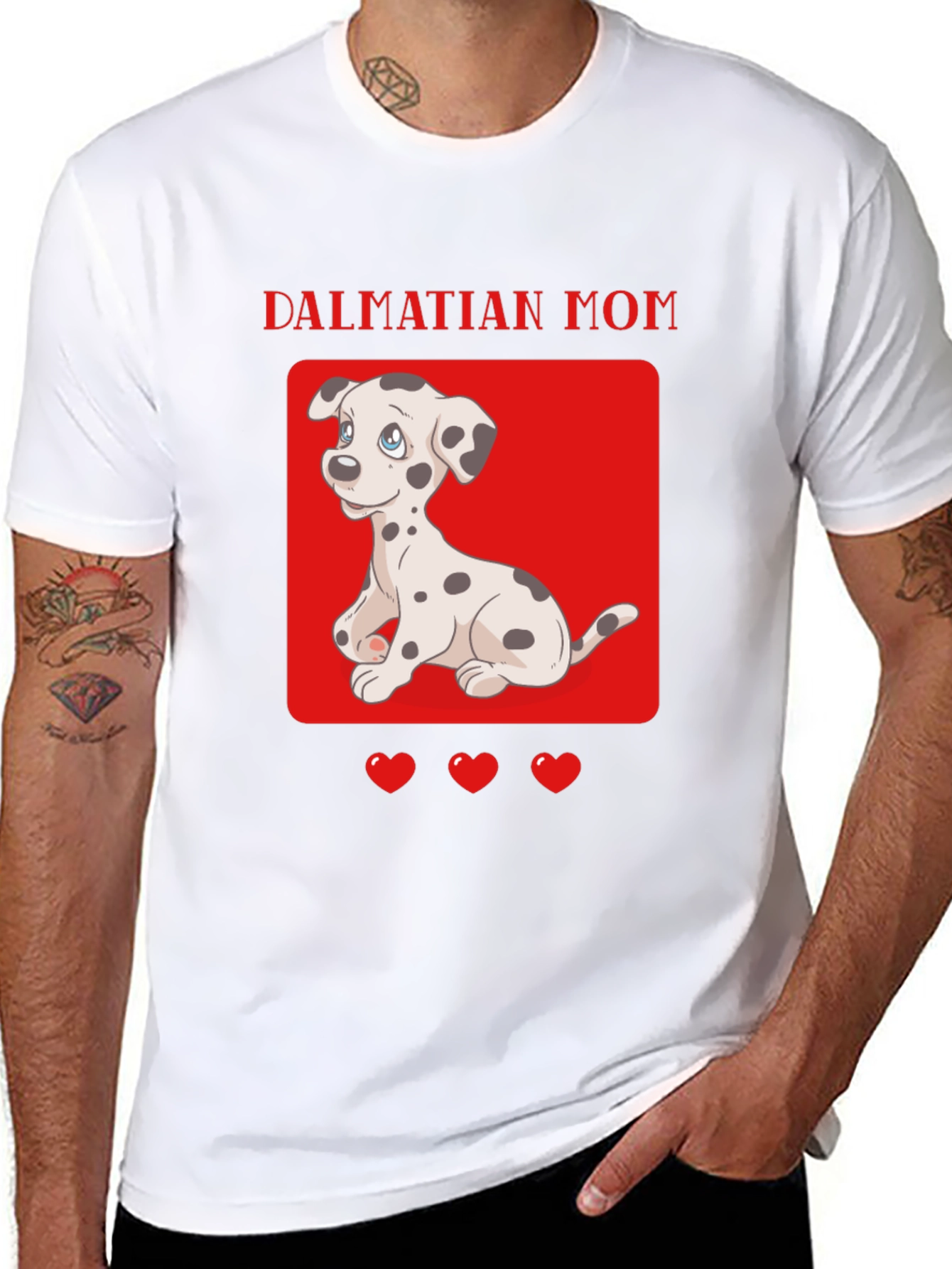 Dalmatian Mom Graphic Tee