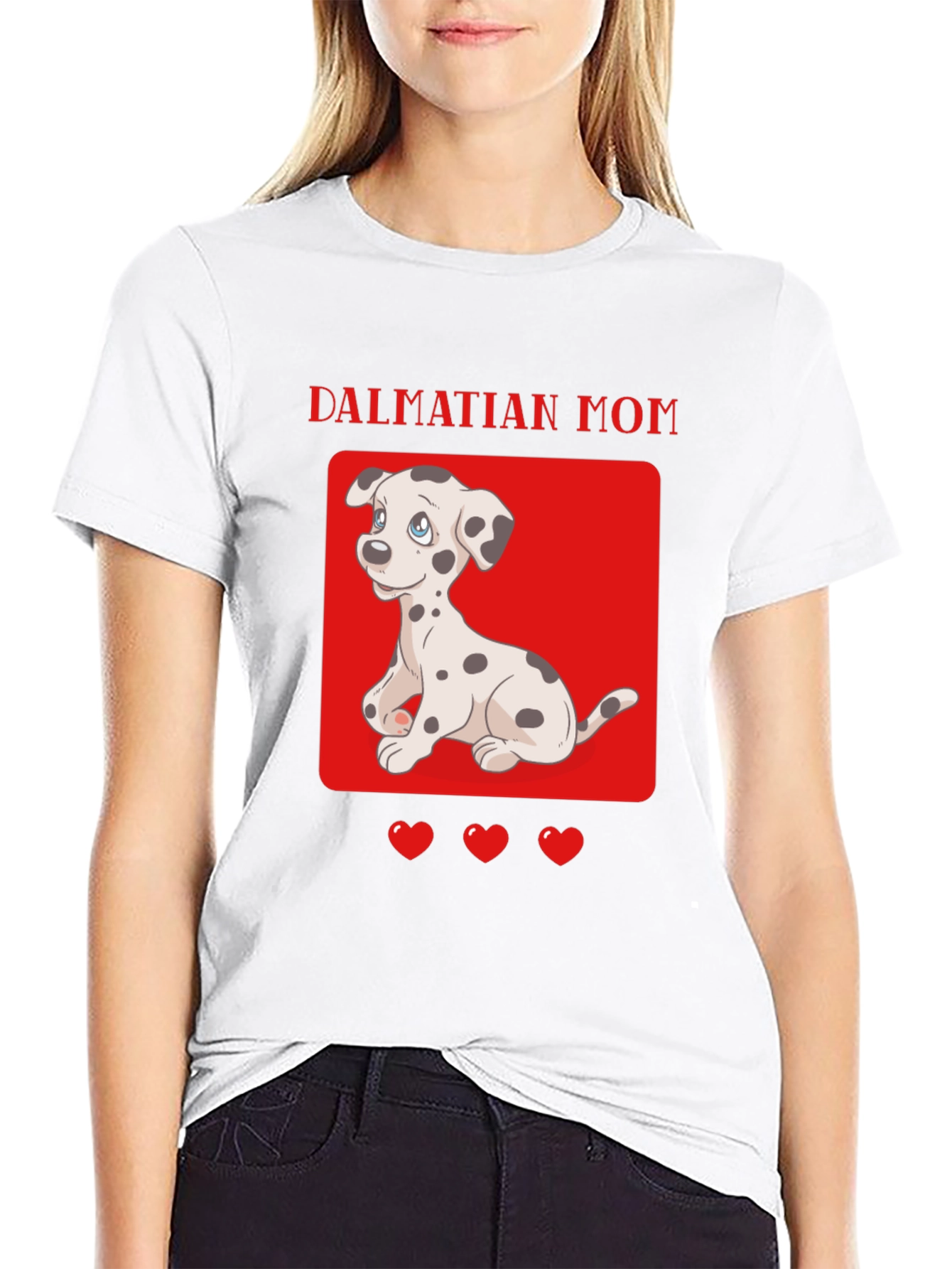 Dalmatian Mom Graphic Tee