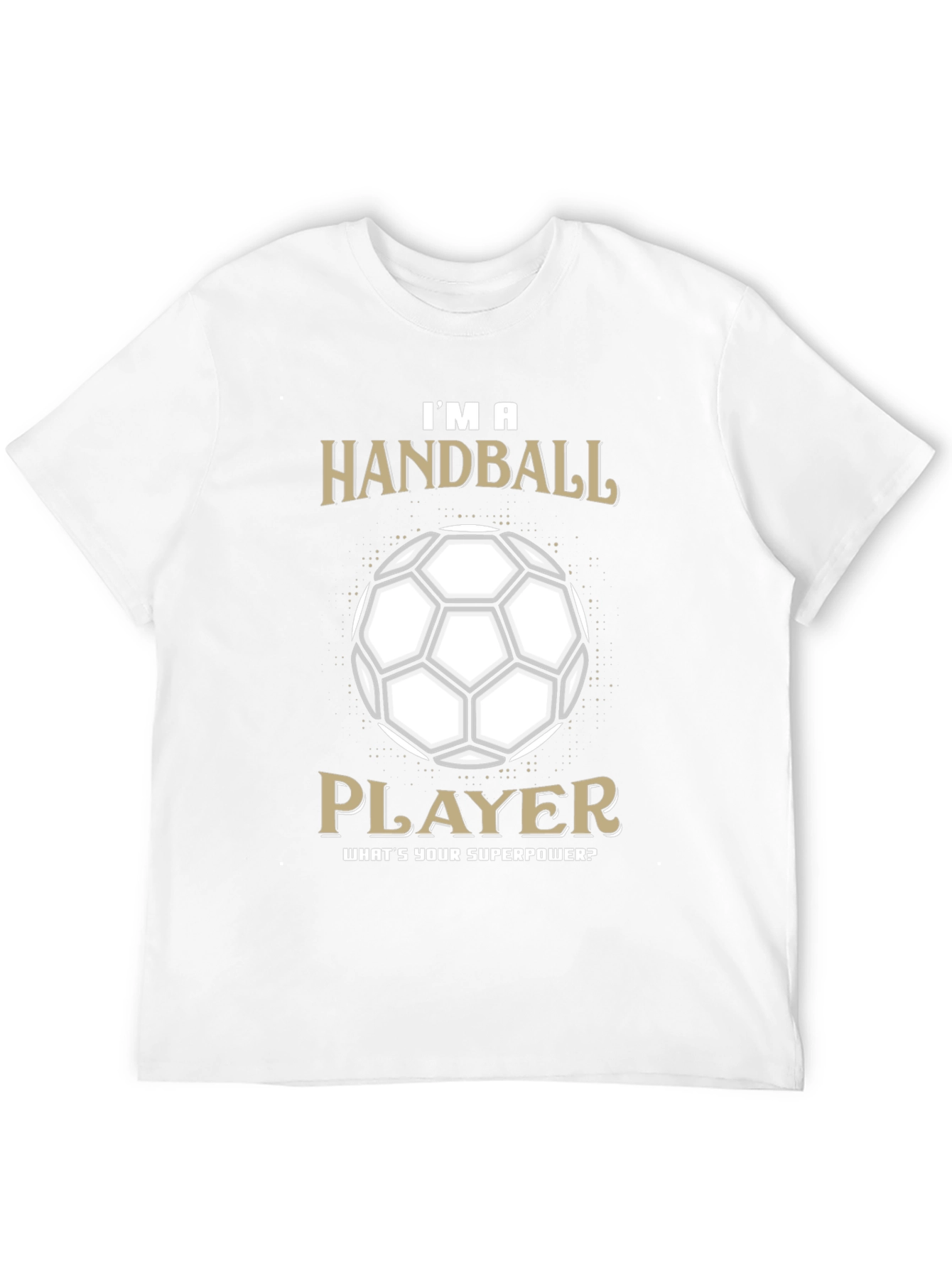 Handball Player T-Shirt - Superpower Graphic Tee