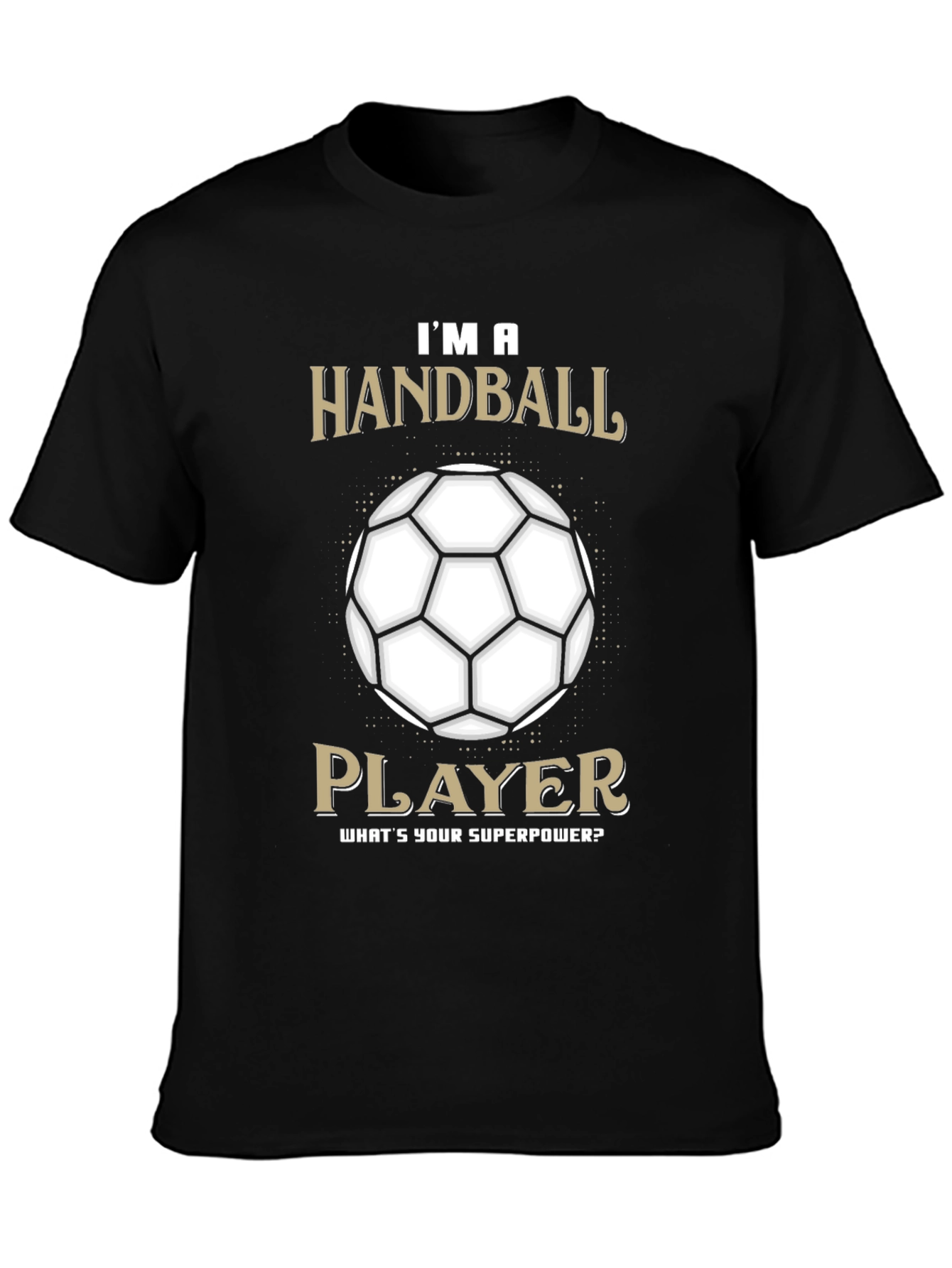 Handball Player T-Shirt - Superpower Graphic Tee
