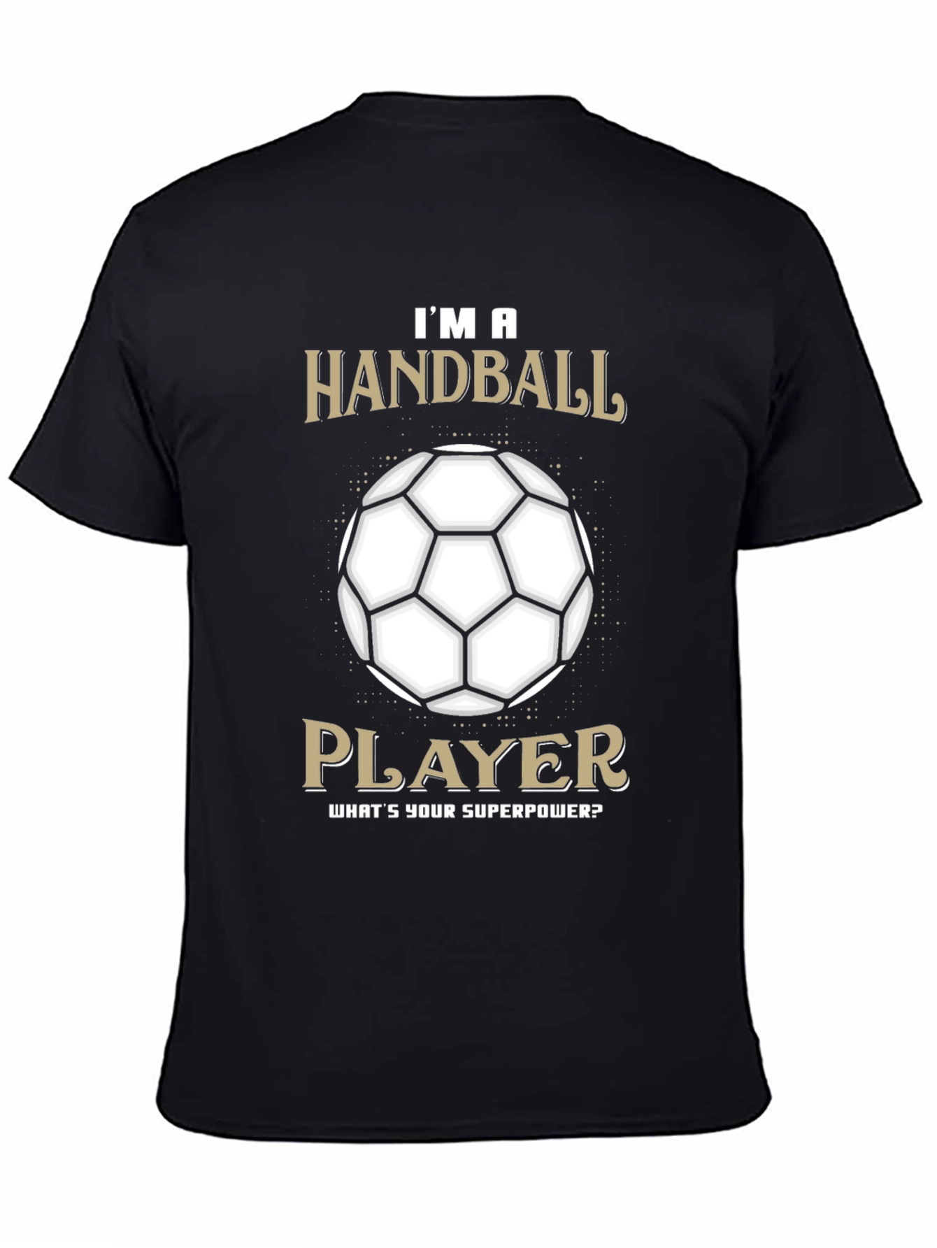 Handball Player T-Shirt - Superpower Graphic Tee