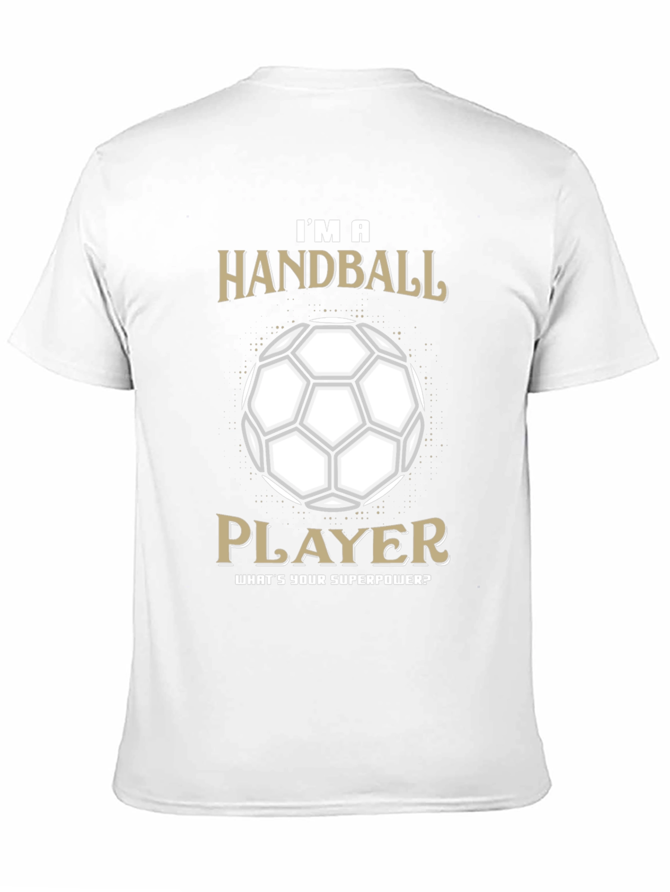 Handball Player T-Shirt - Superpower Graphic Tee