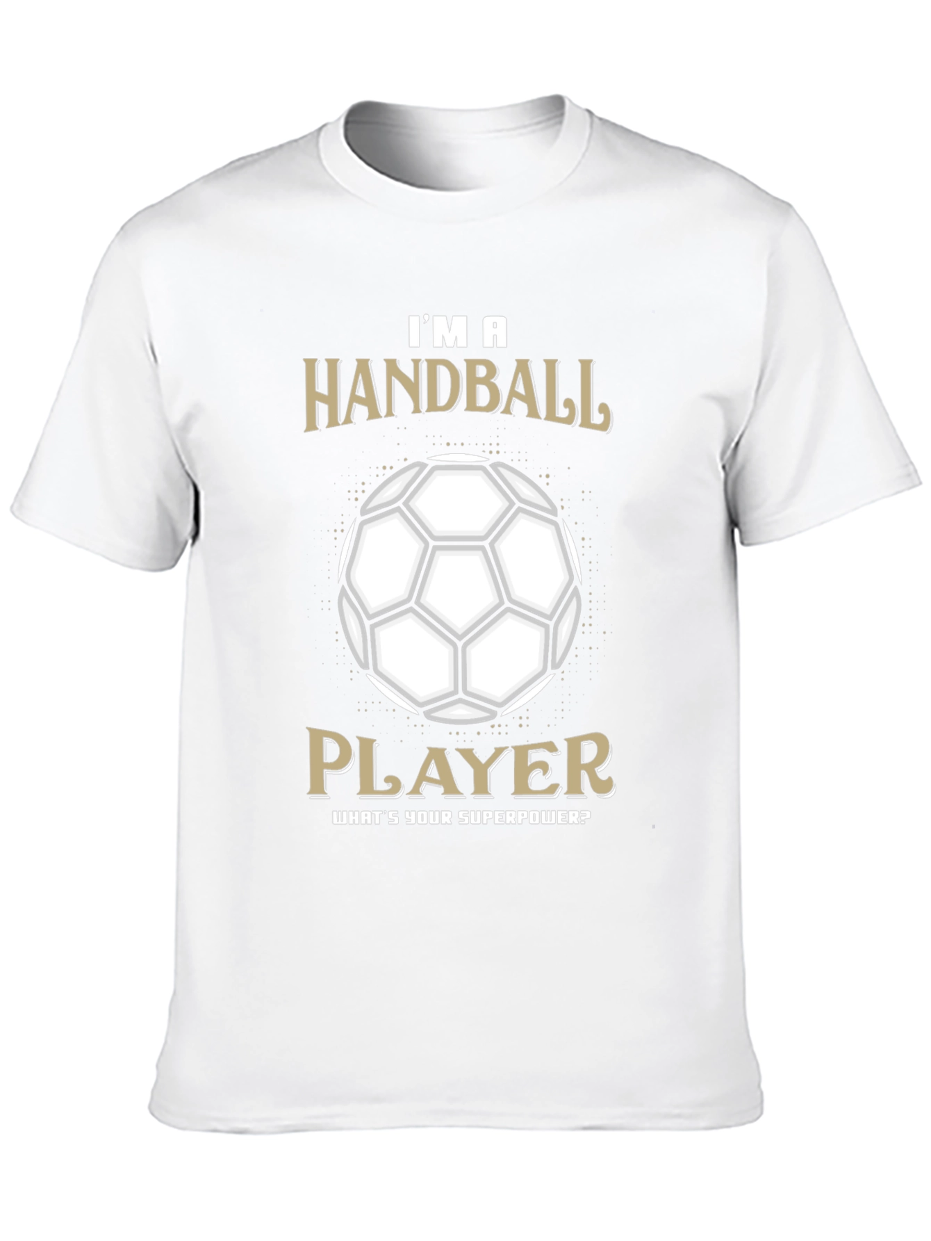 Handball Player T-Shirt - Superpower Graphic Tee
