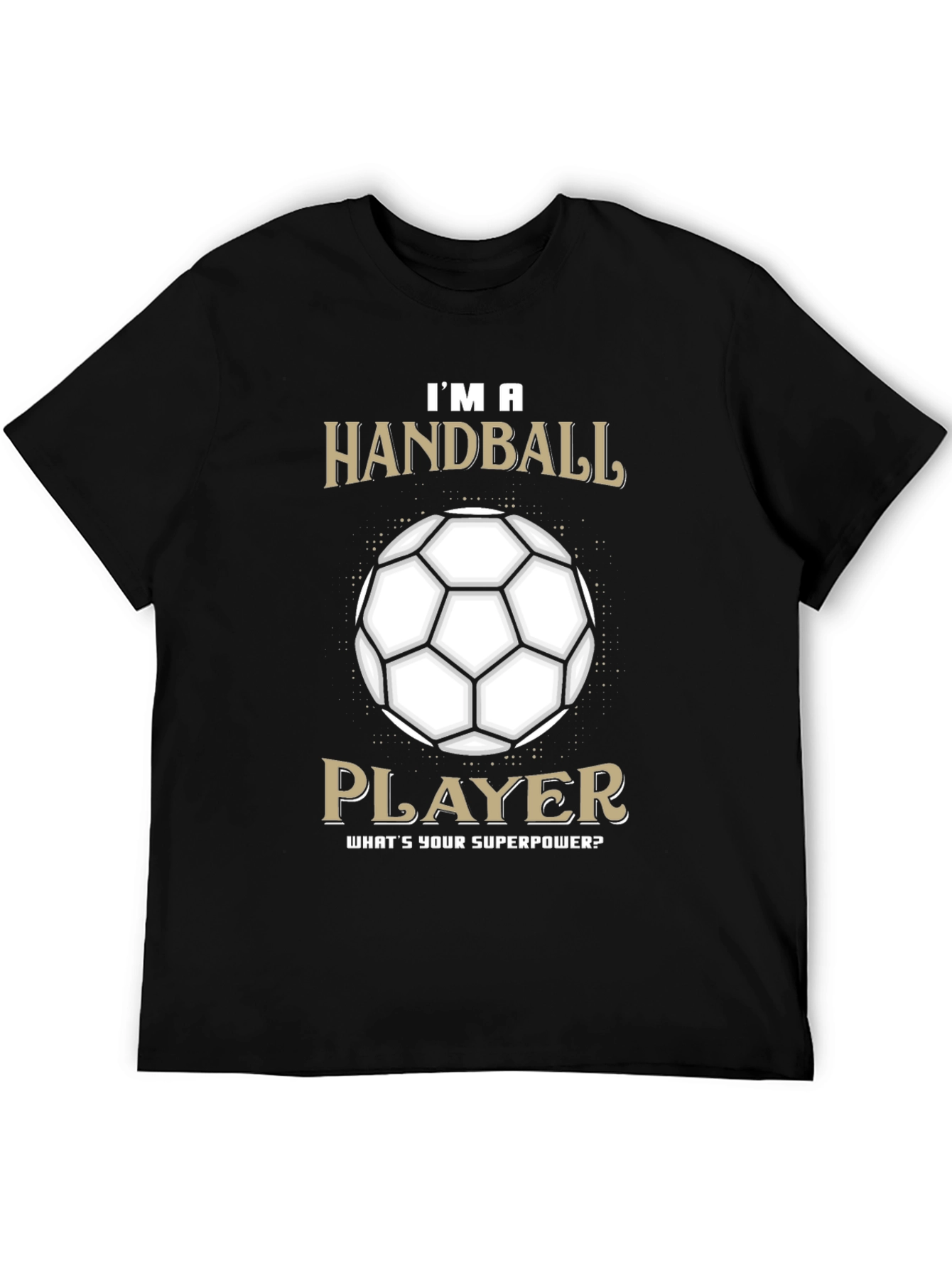 Handball Player T-Shirt - Superpower Graphic Tee
