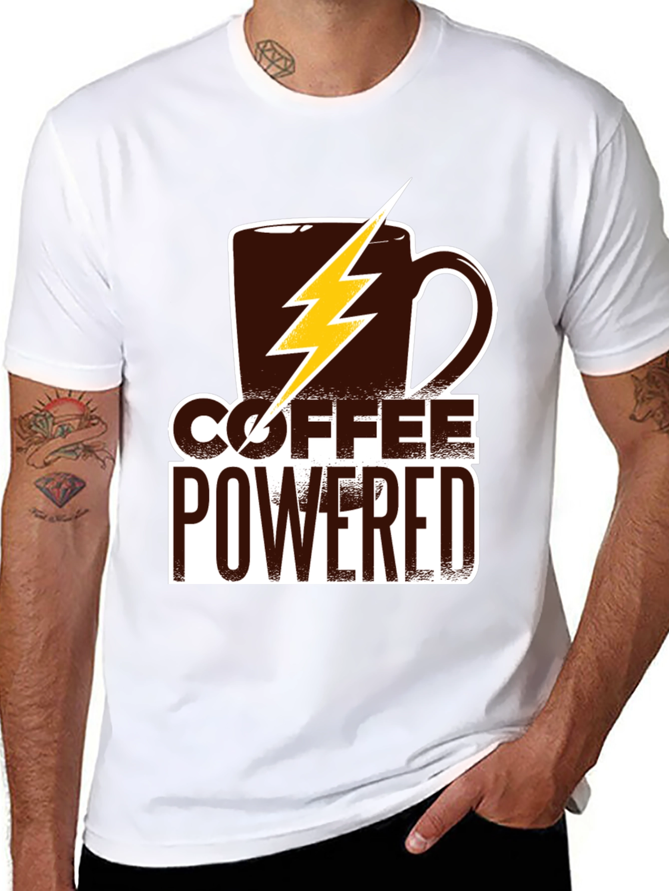 Coffee Powered Graphic T-Shirt