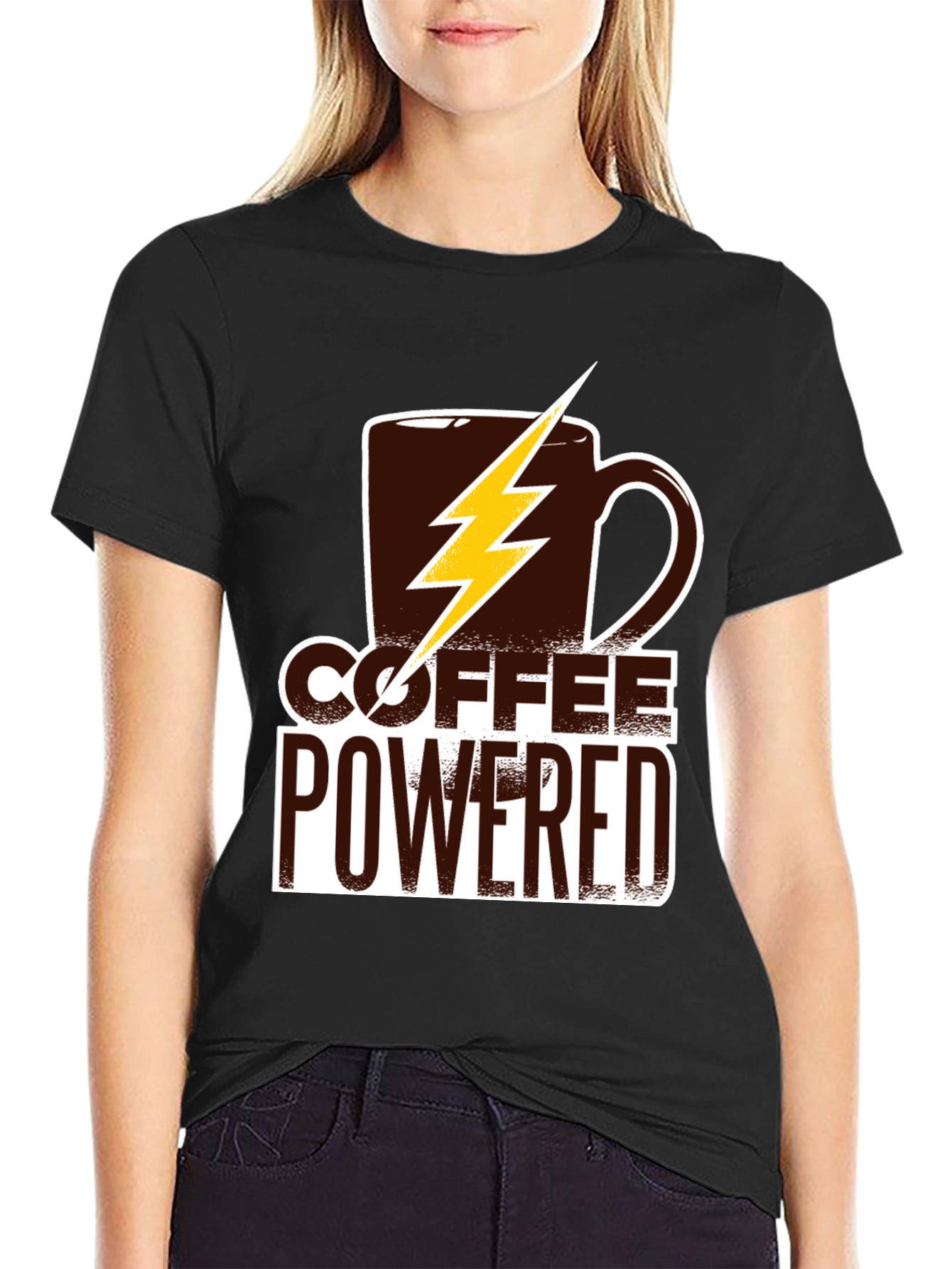 Coffee Powered Graphic T-Shirt