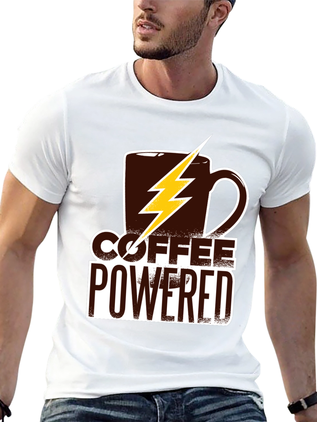 Coffee Powered Graphic T-Shirt