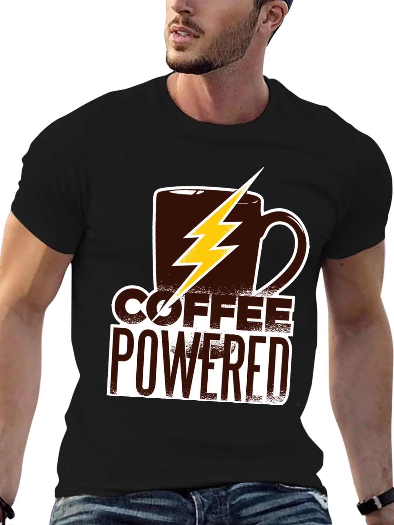 Coffee Powered Graphic T-Shirt