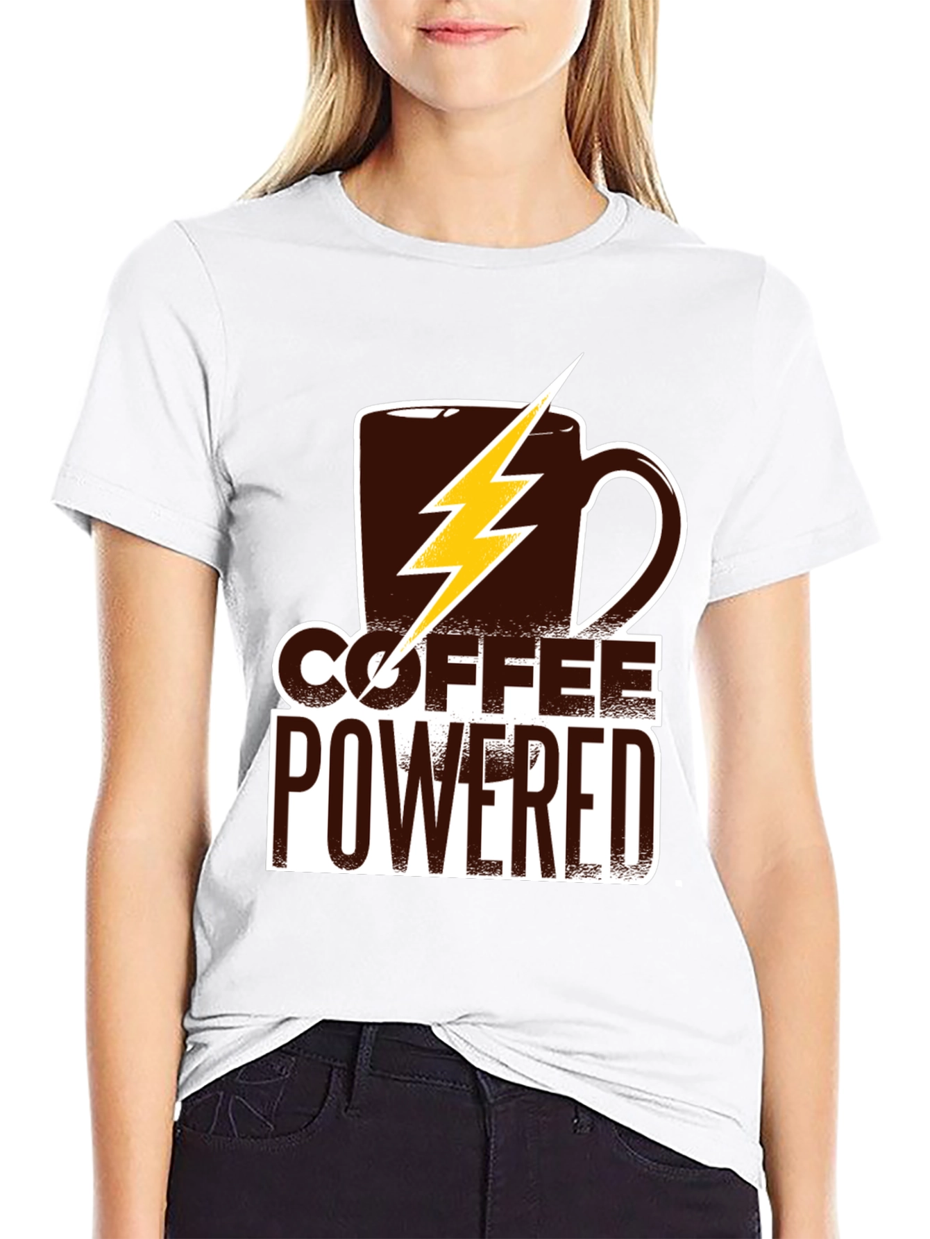 Coffee Powered Graphic T-Shirt