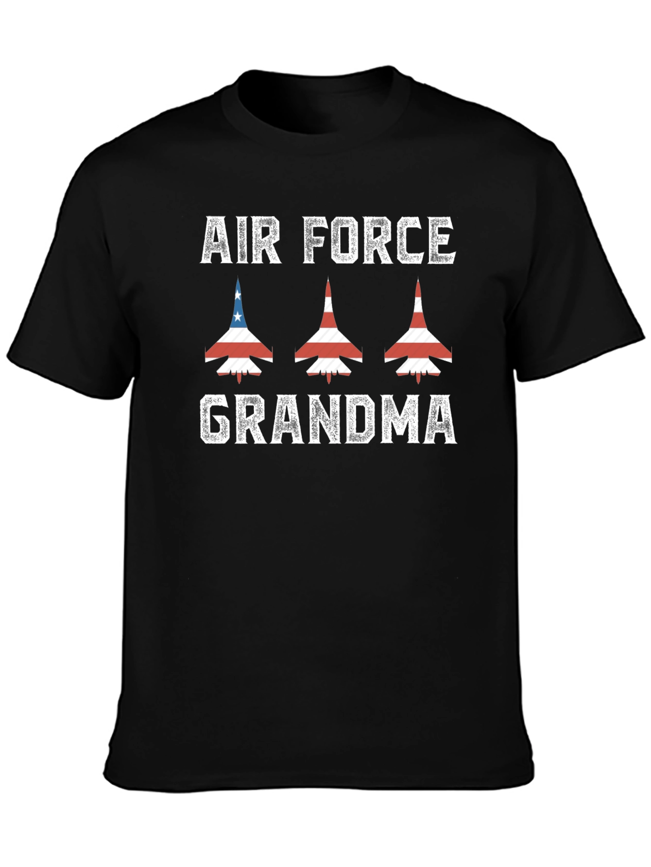 Air Force Grandma T-Shirt - Patriotic Design