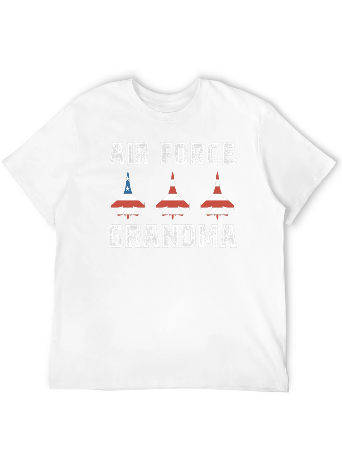 Air Force Grandma T-Shirt - Patriotic Design
