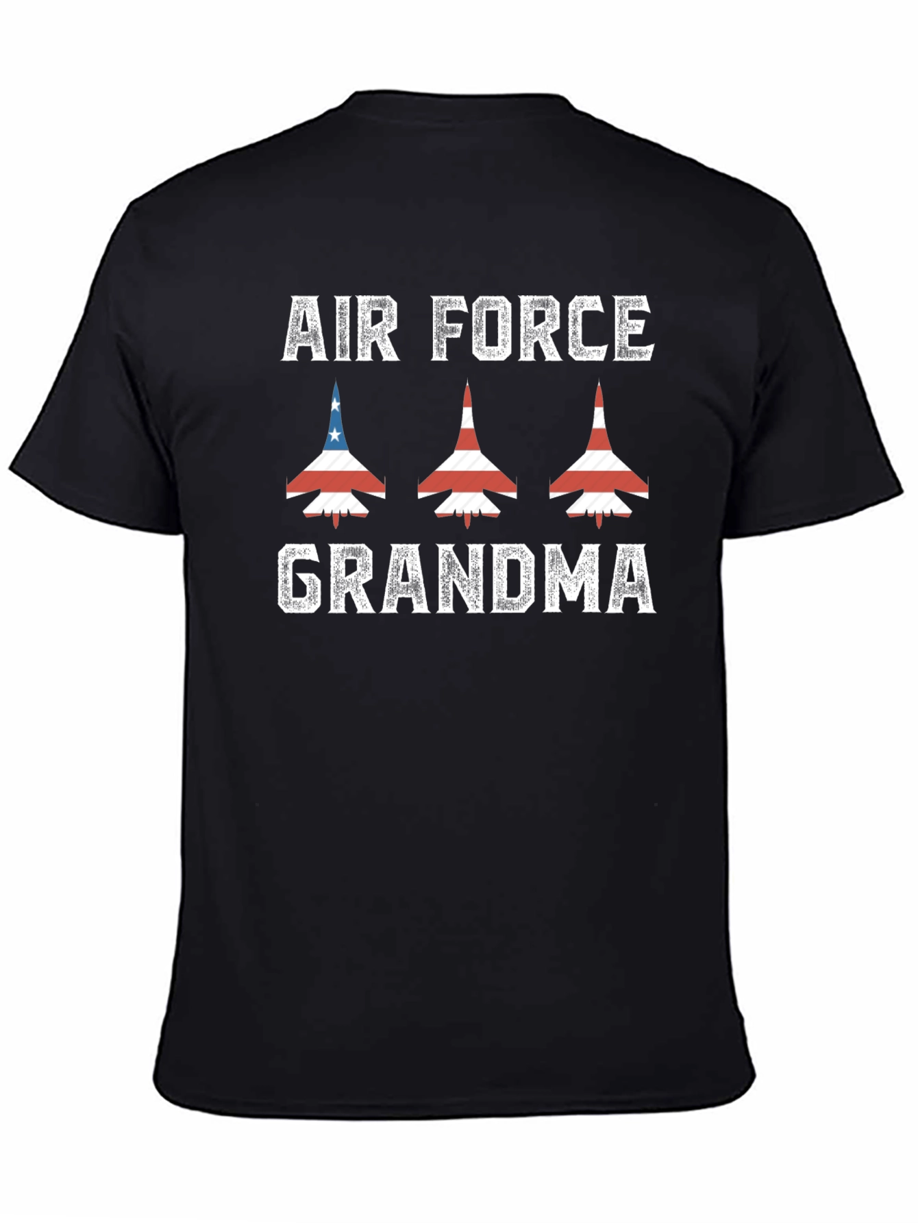Air Force Grandma T-Shirt - Patriotic Design