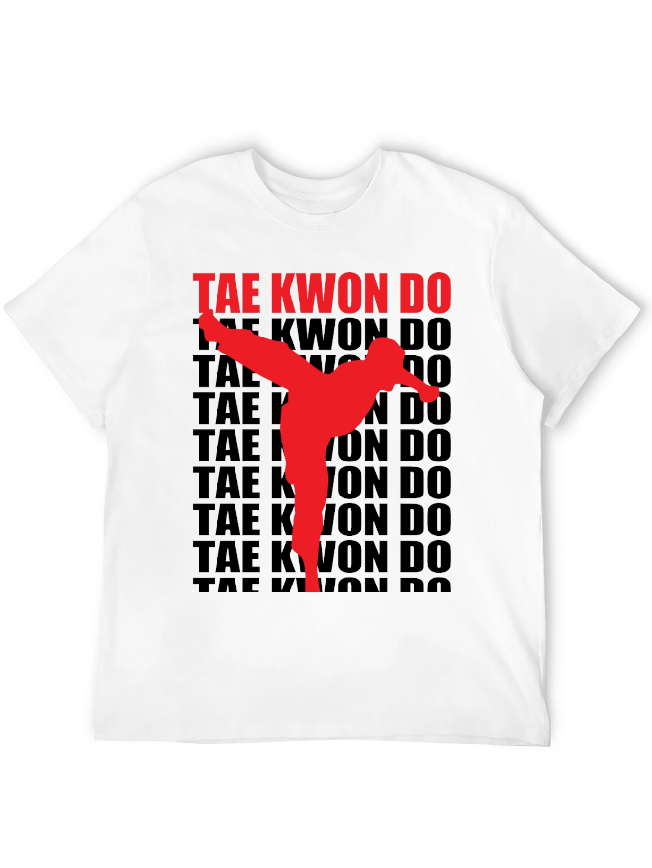 Taekwondo Kick Graphic T-Shirt