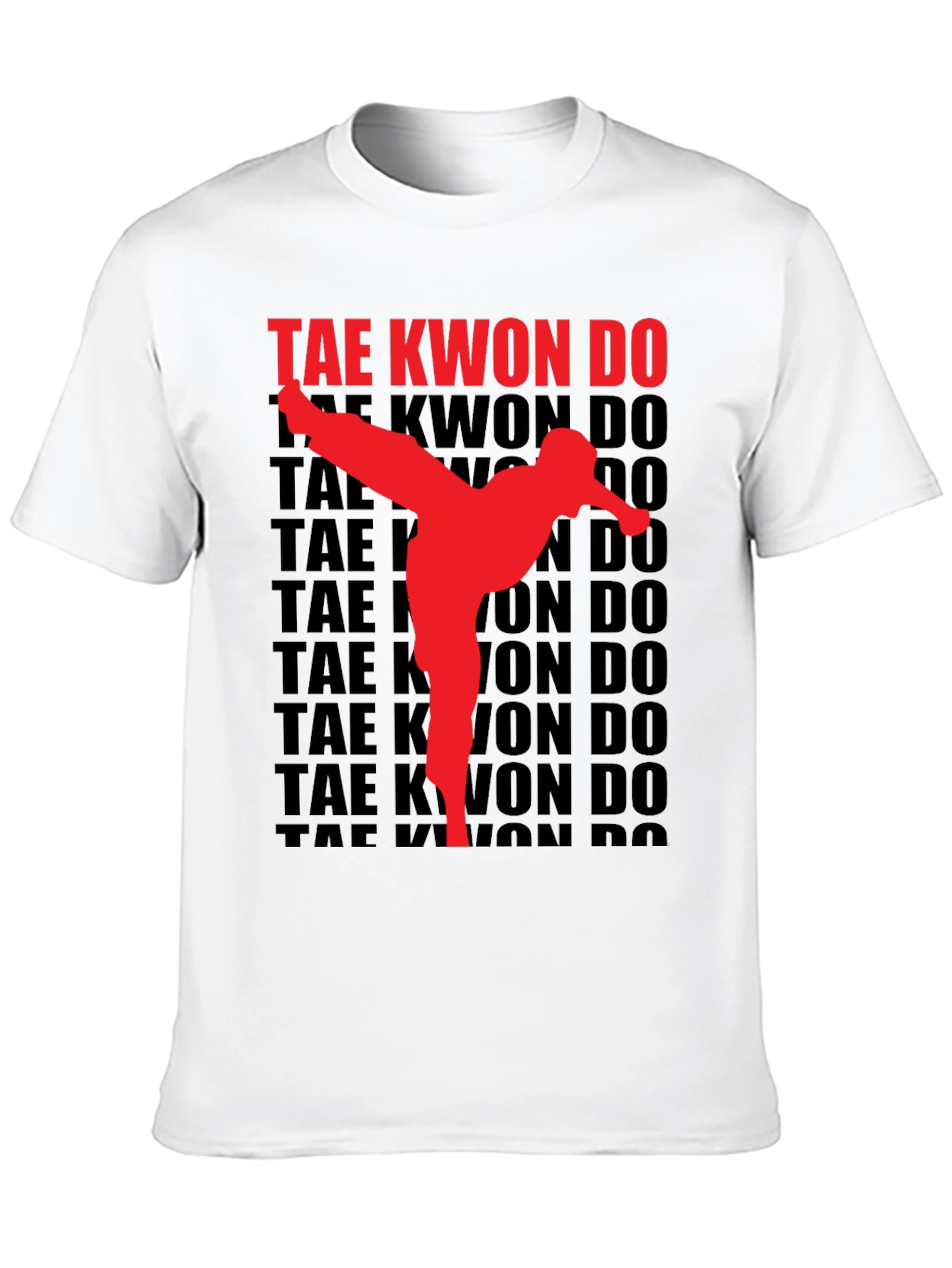 Taekwondo Kick Graphic T-Shirt