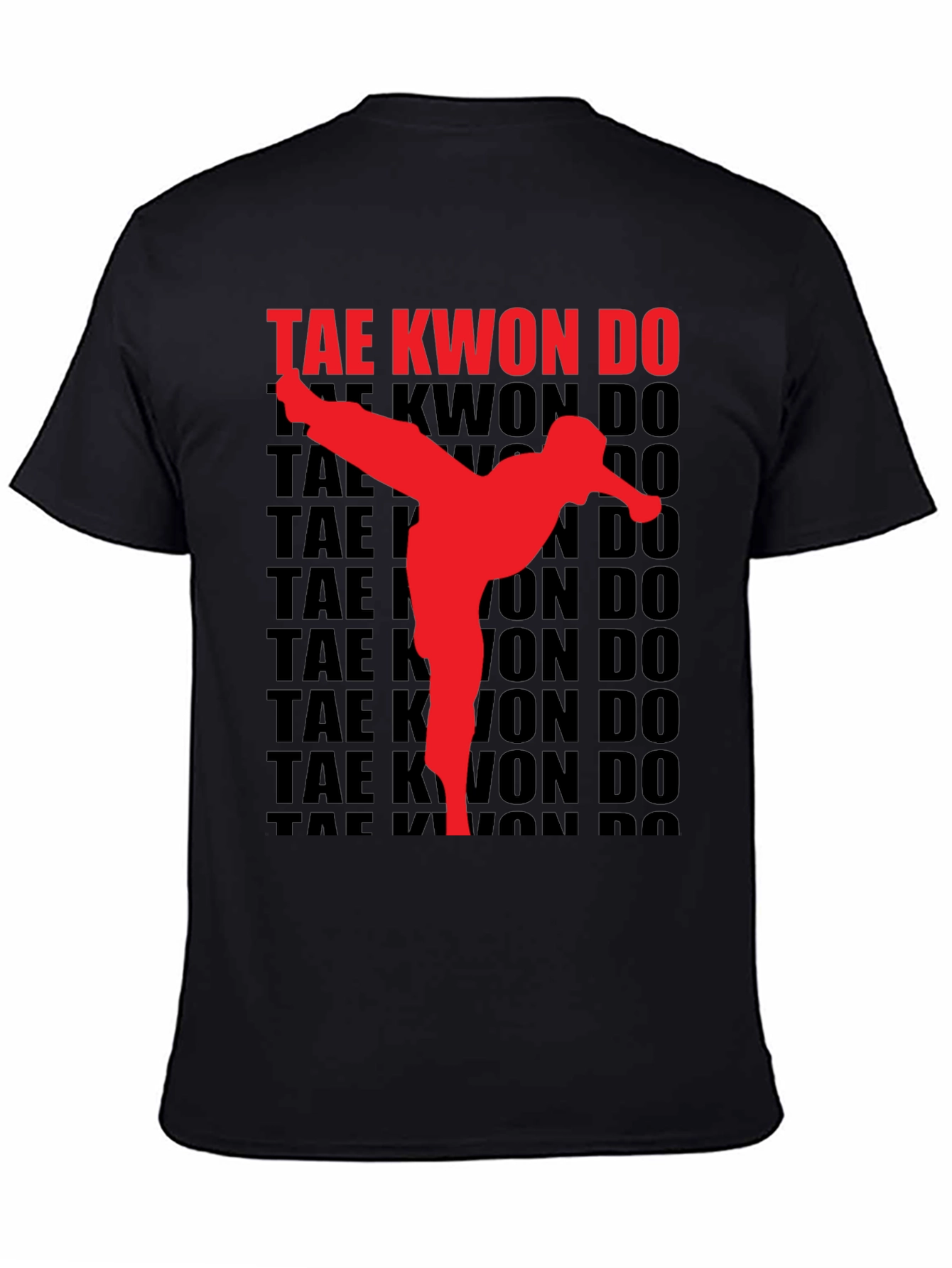 Taekwondo Kick Graphic T-Shirt