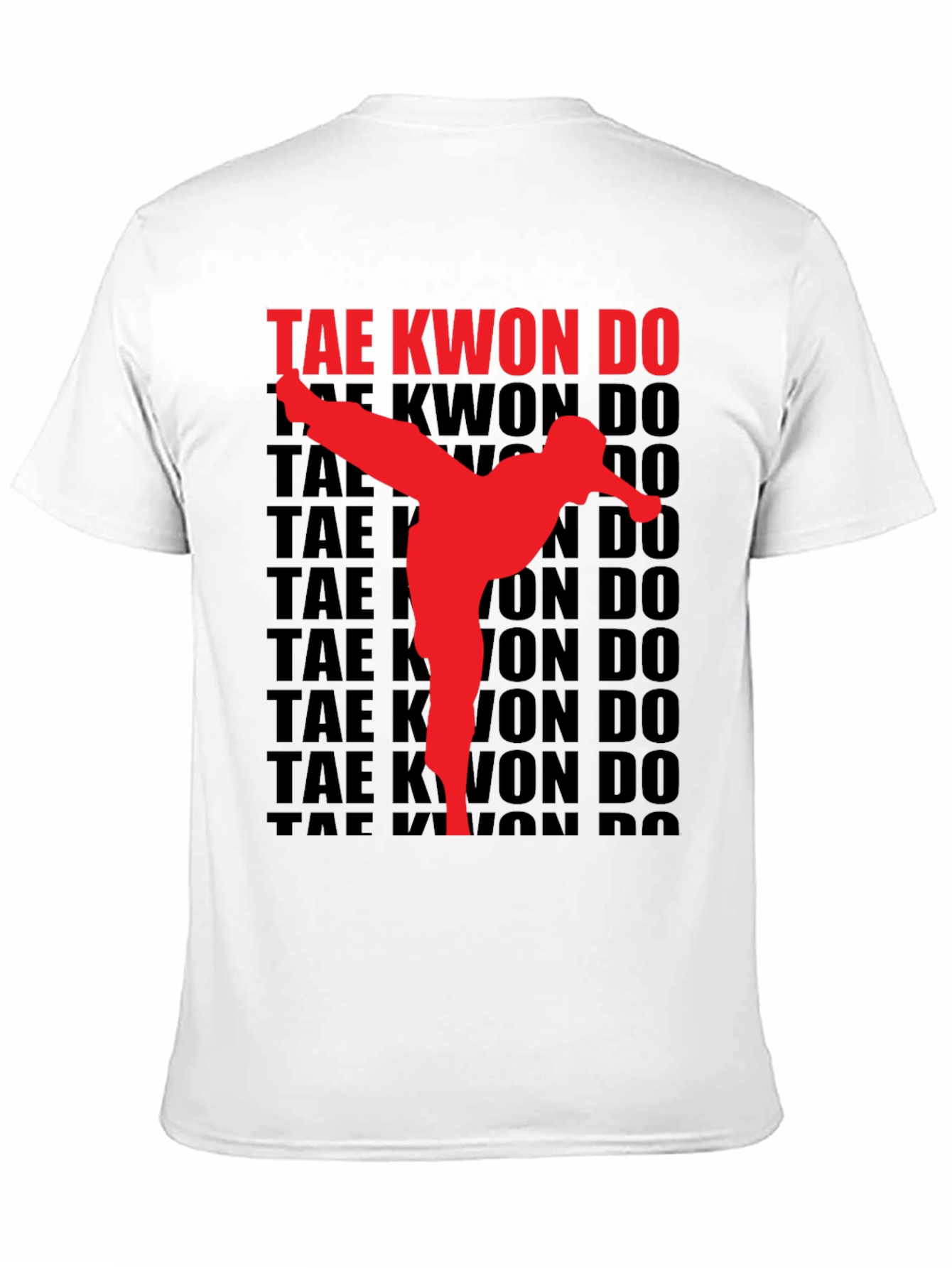 Taekwondo Kick Graphic T-Shirt