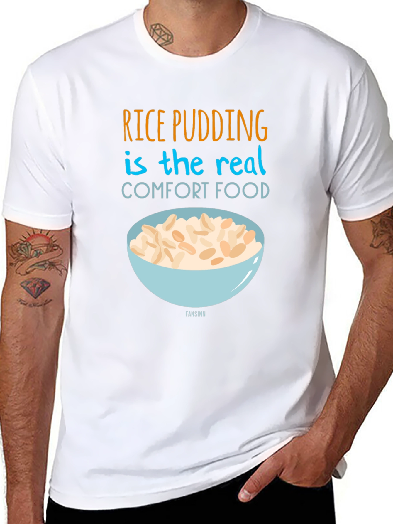 Rice Pudding Comfort Food T-Shirt