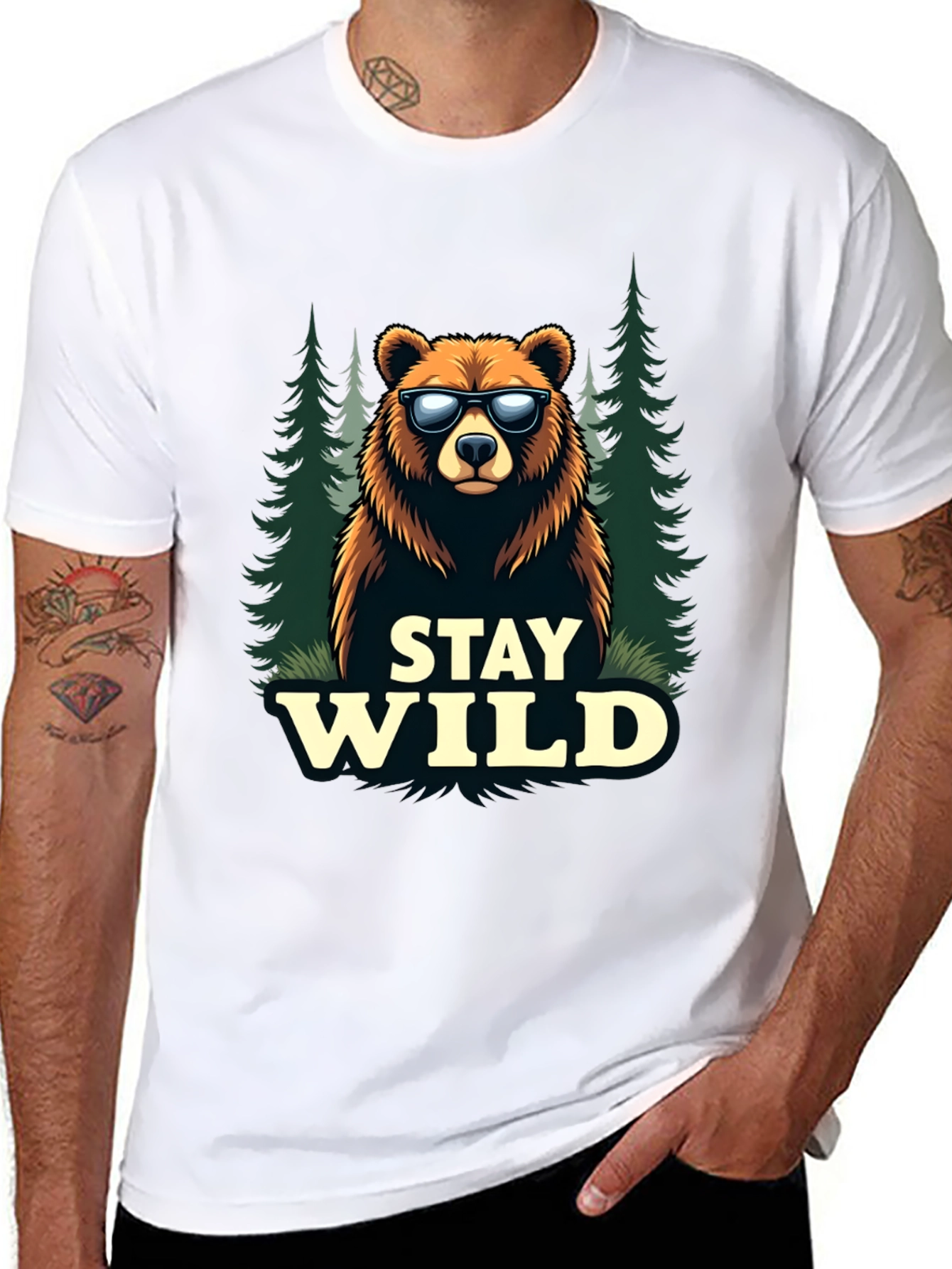 Stay Wild Bear T-Shirt