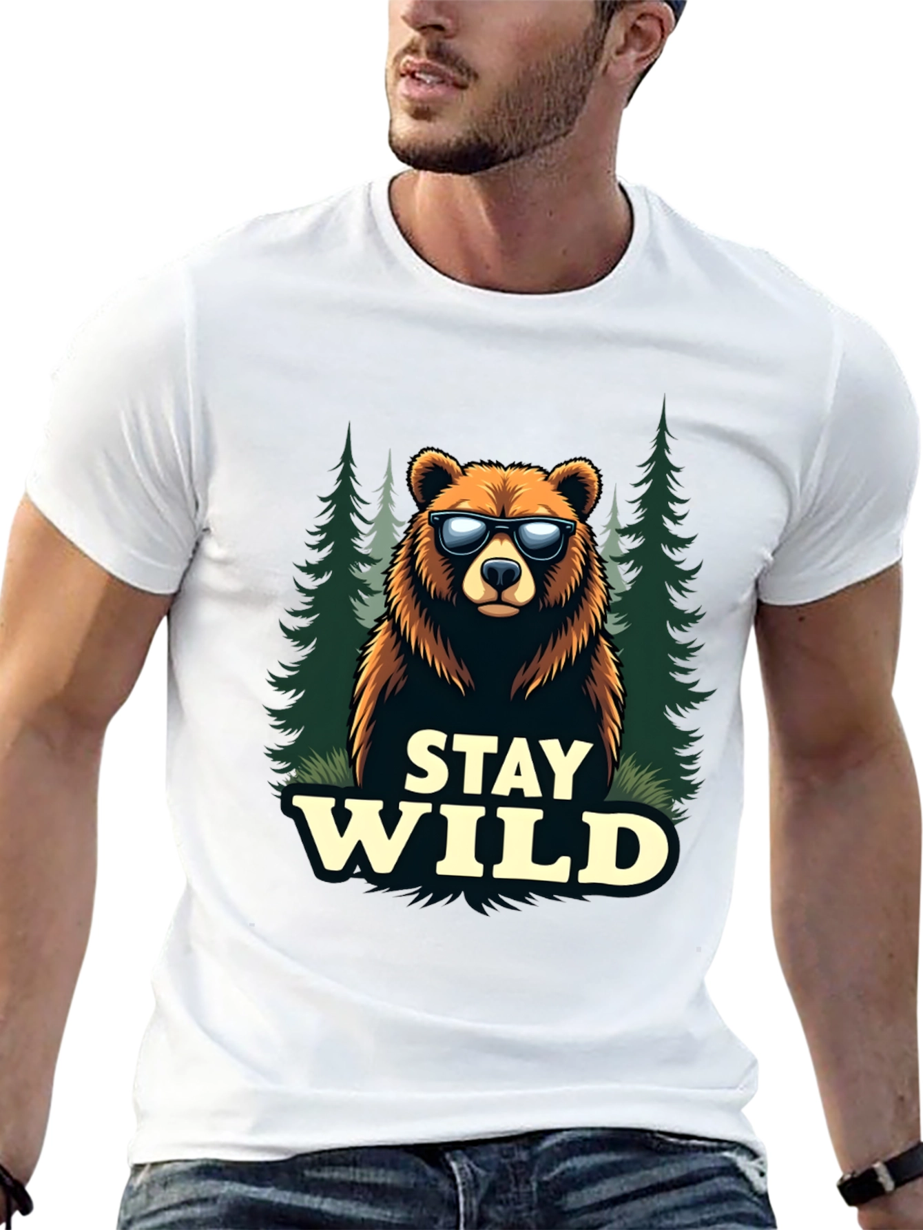 Stay Wild Bear T-Shirt