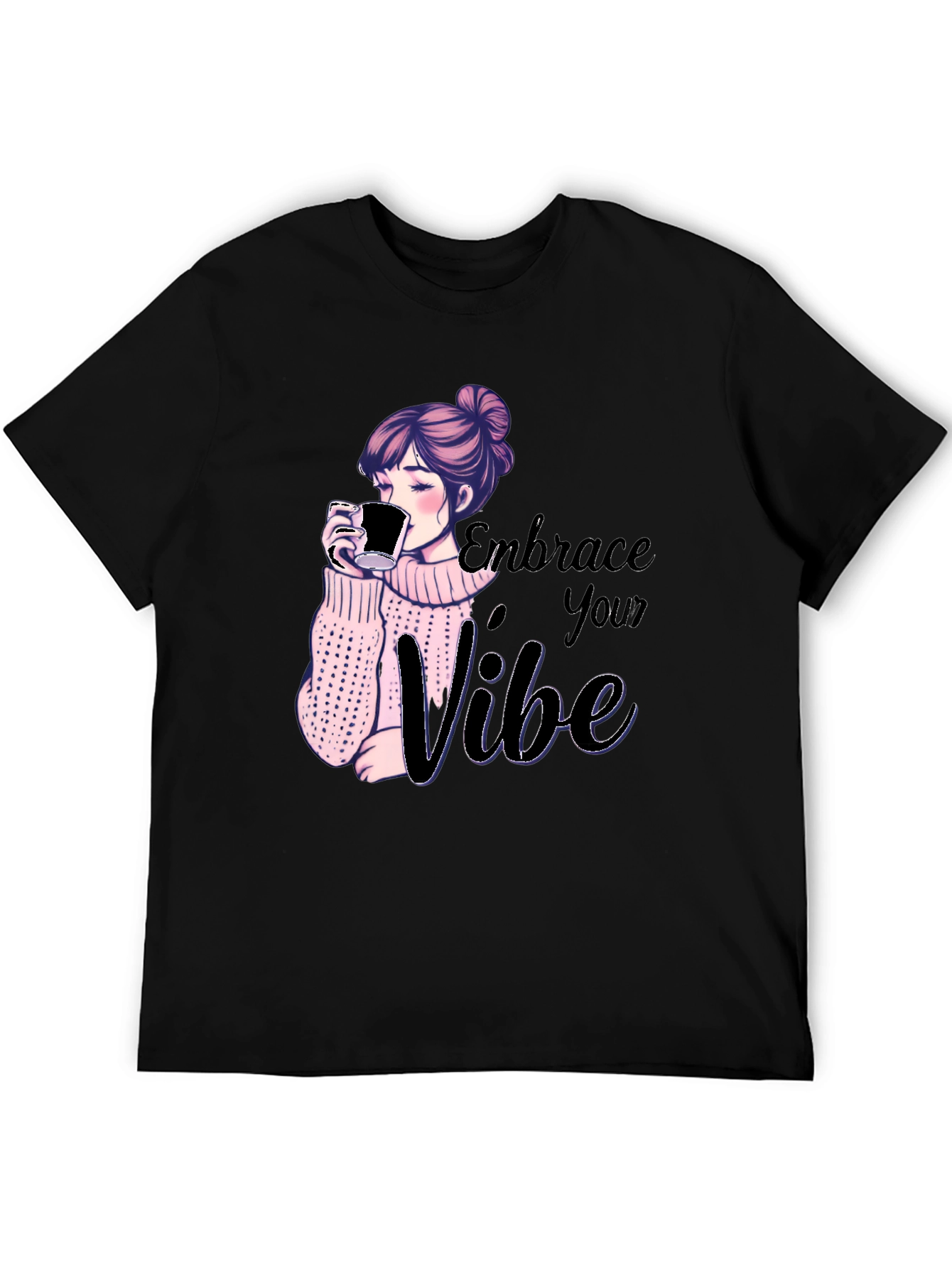 Embrace Your Vibe Graphic Tee - Stylish & Comfy