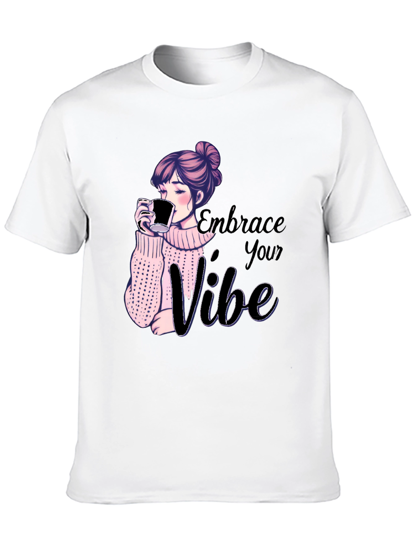 Embrace Your Vibe Graphic Tee - Stylish & Comfy