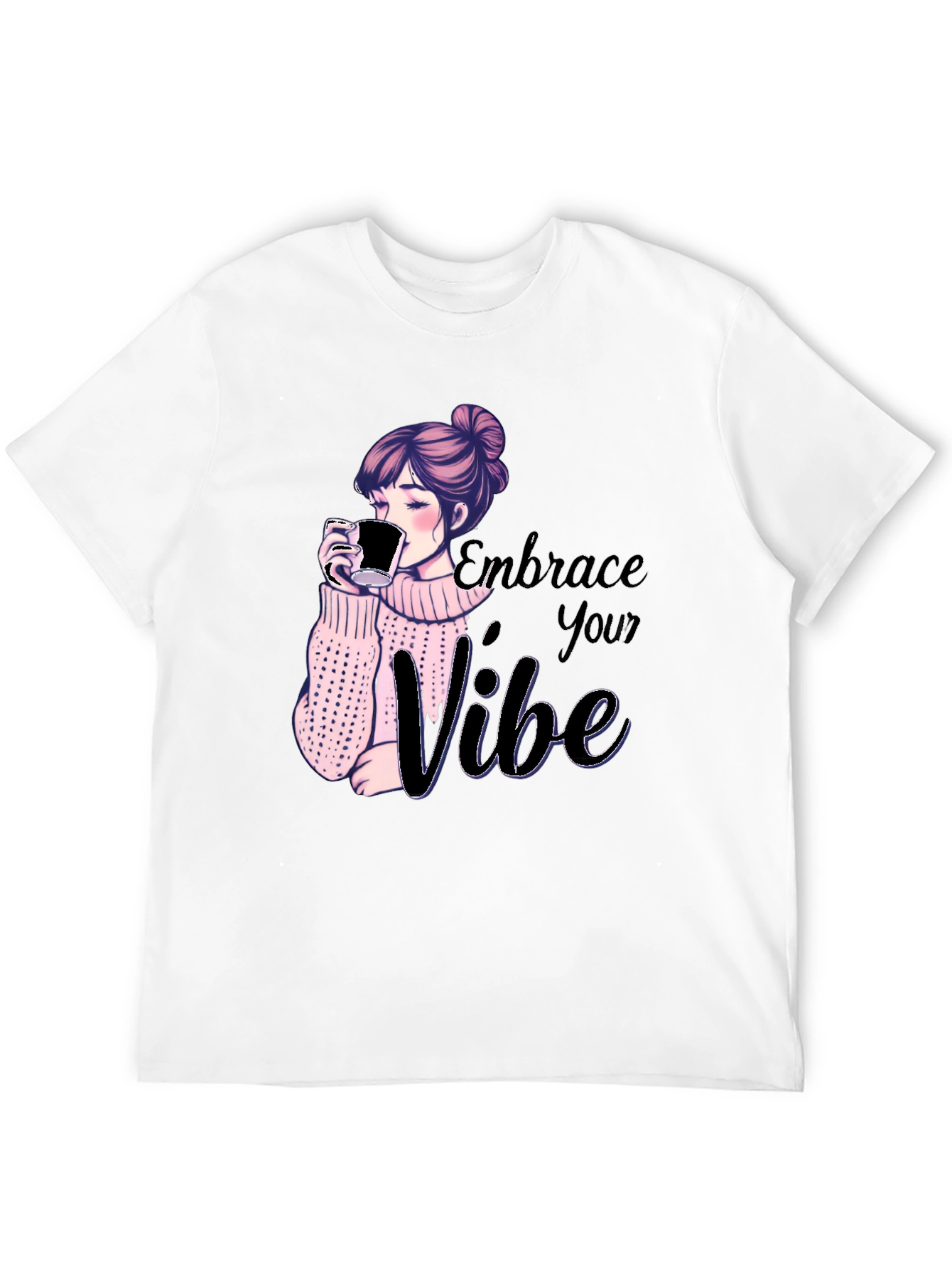 Embrace Your Vibe Graphic Tee - Stylish & Comfy