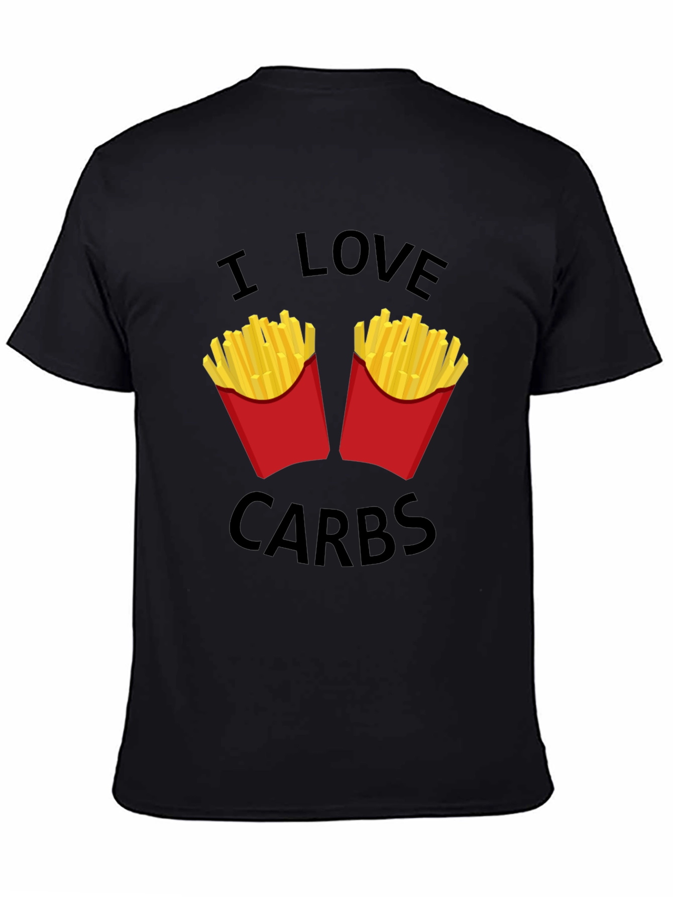 I Love Carbs T-Shirt - Funny Foodie Tee
