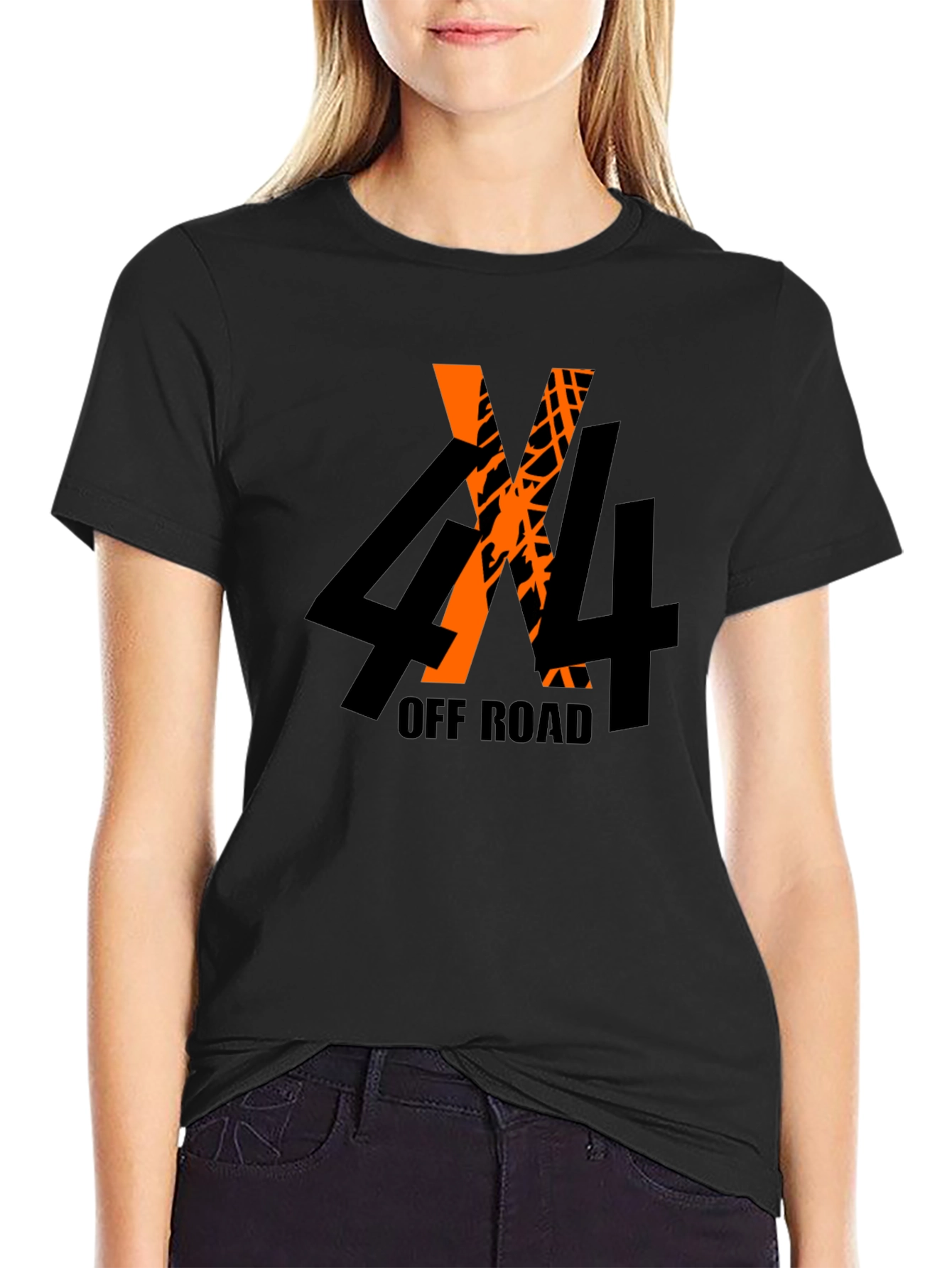 4x4 Off Road Graphic Tee - Black
