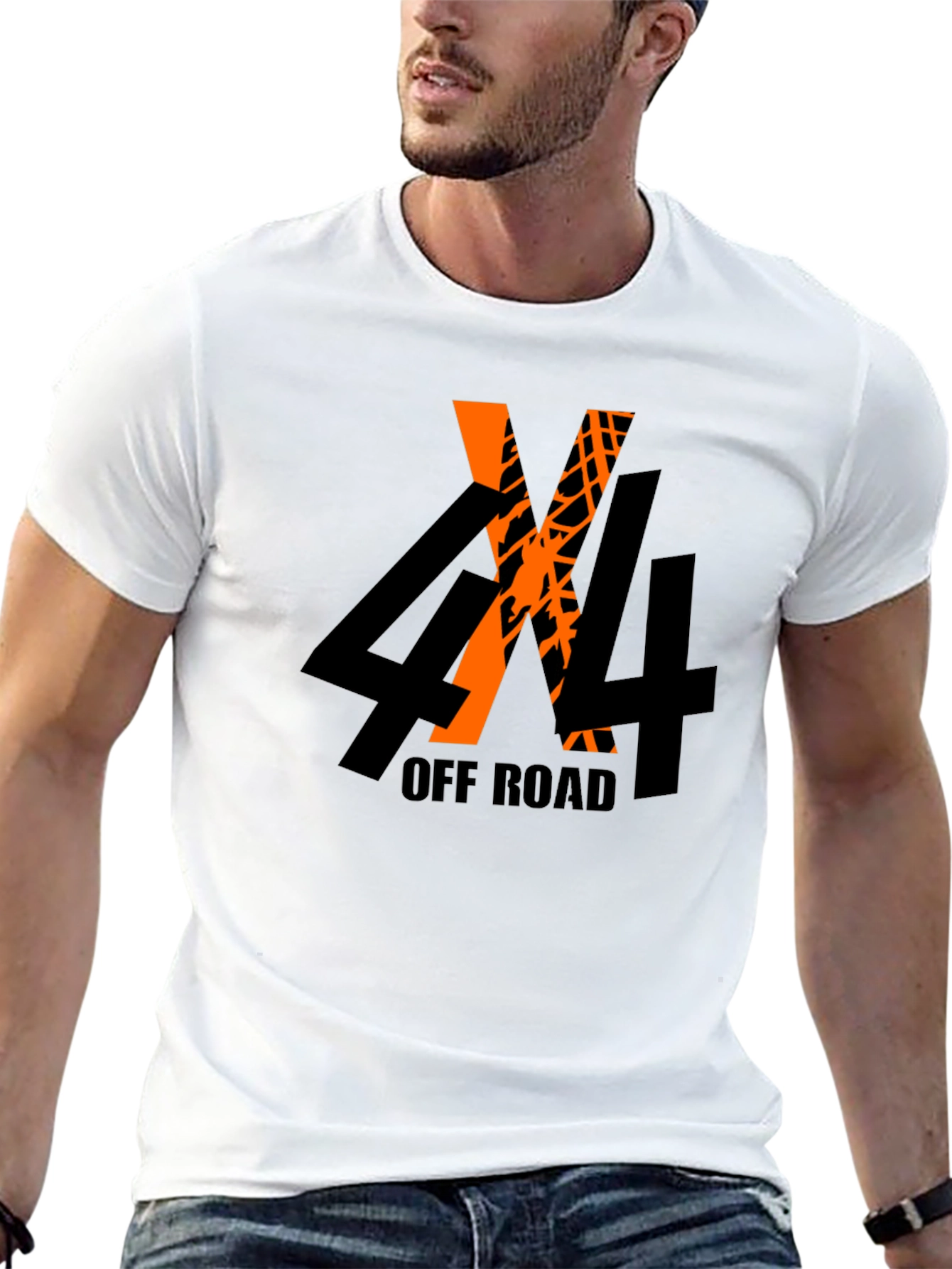 4x4 Off Road Graphic Tee - Black