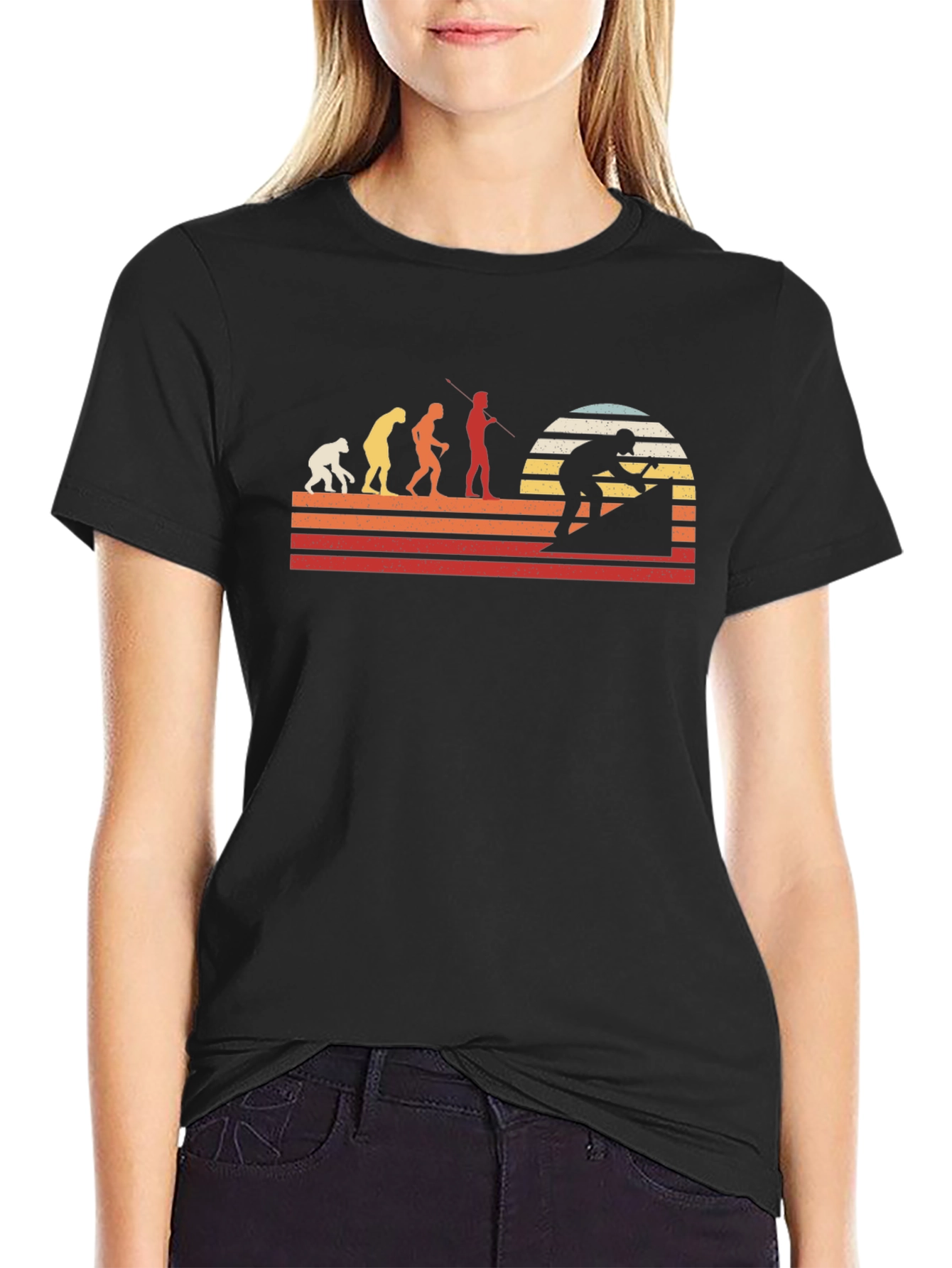 Rock Climbing Evolution T-Shirt