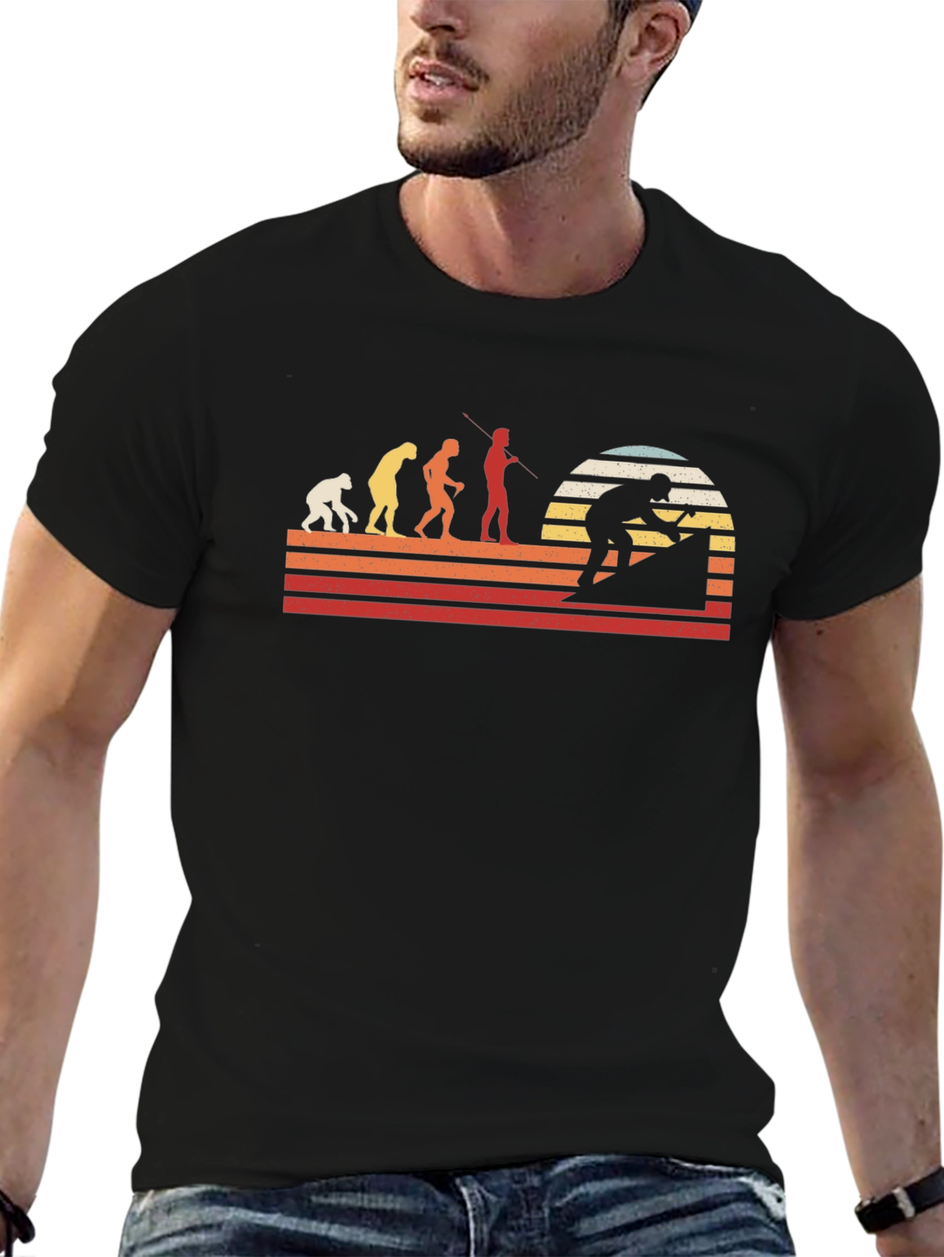 Rock Climbing Evolution T-Shirt