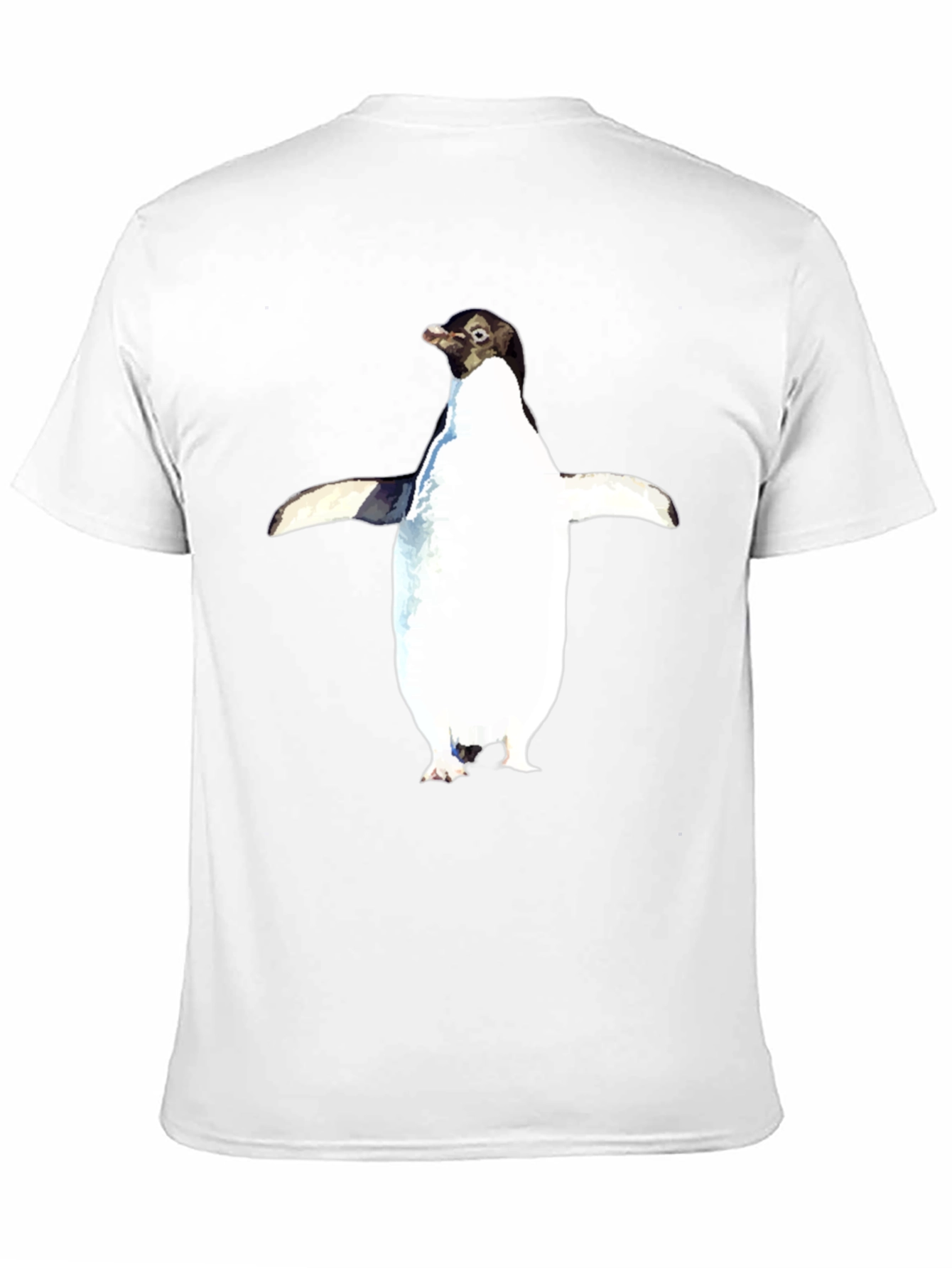 Penguin Graphic Tee - Black Unisex T-Shirt