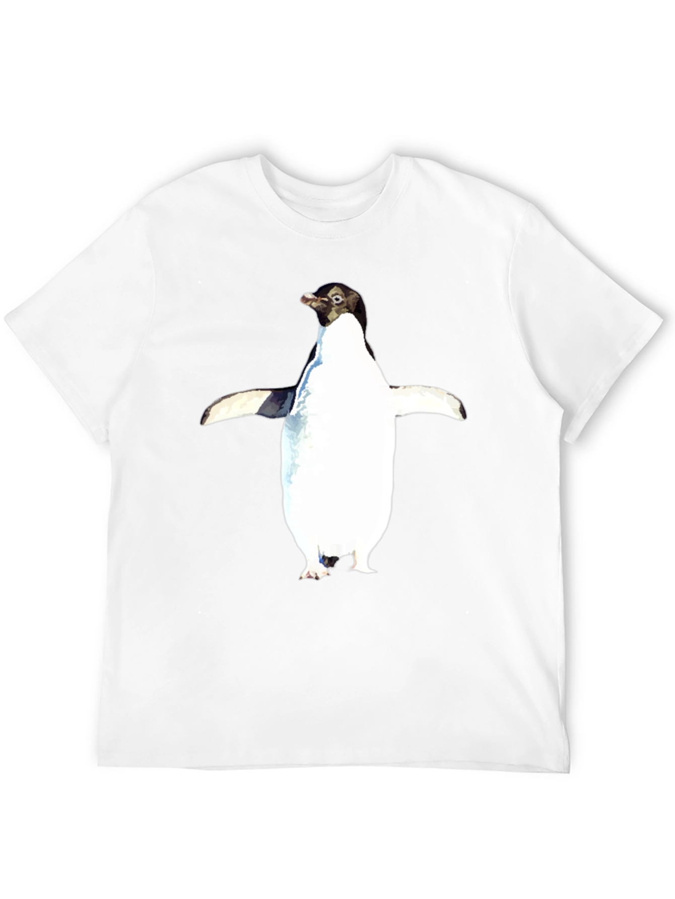 Penguin Graphic Tee - Black Unisex T-Shirt