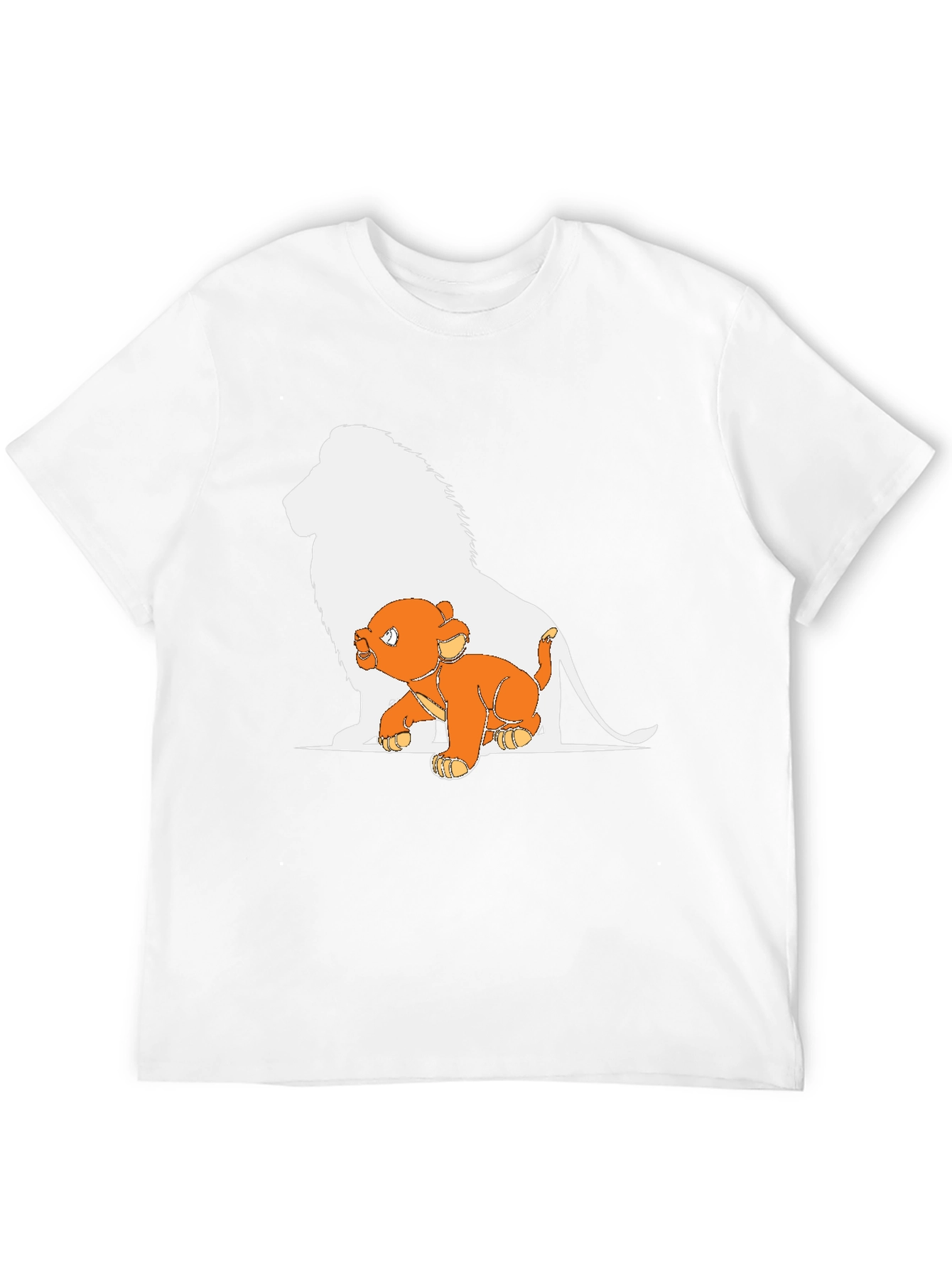 Lion King Graphic Tee - Black Cotton T-Shirt