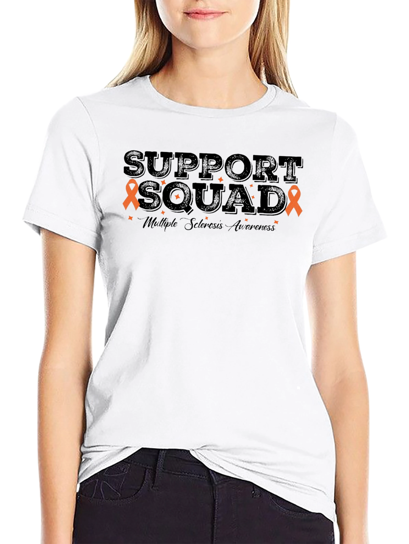 Multiple Sclerosis Awareness Support Squad T-Shirt