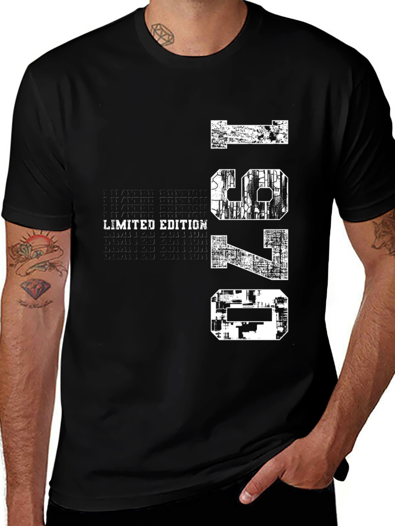Limited Edition 1970 T-Shirt - Distressed Graphic Tee